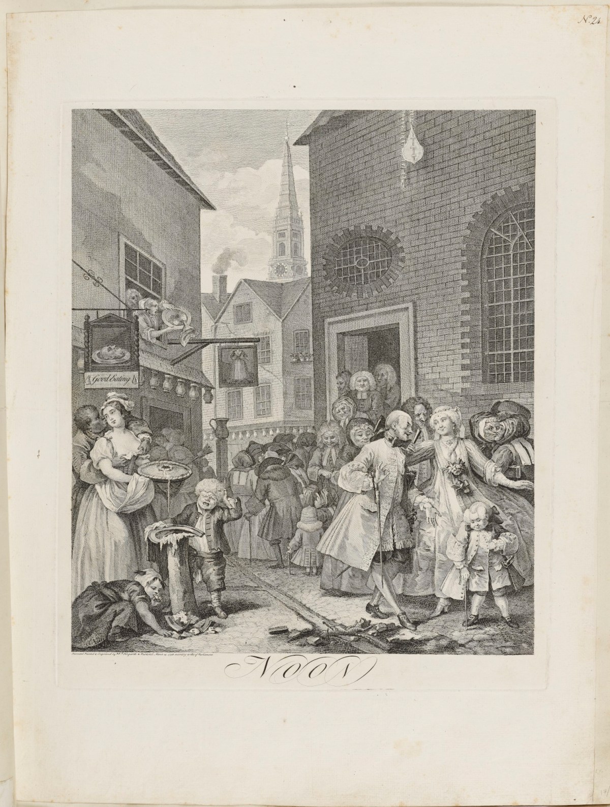 William Hogarth, Noon