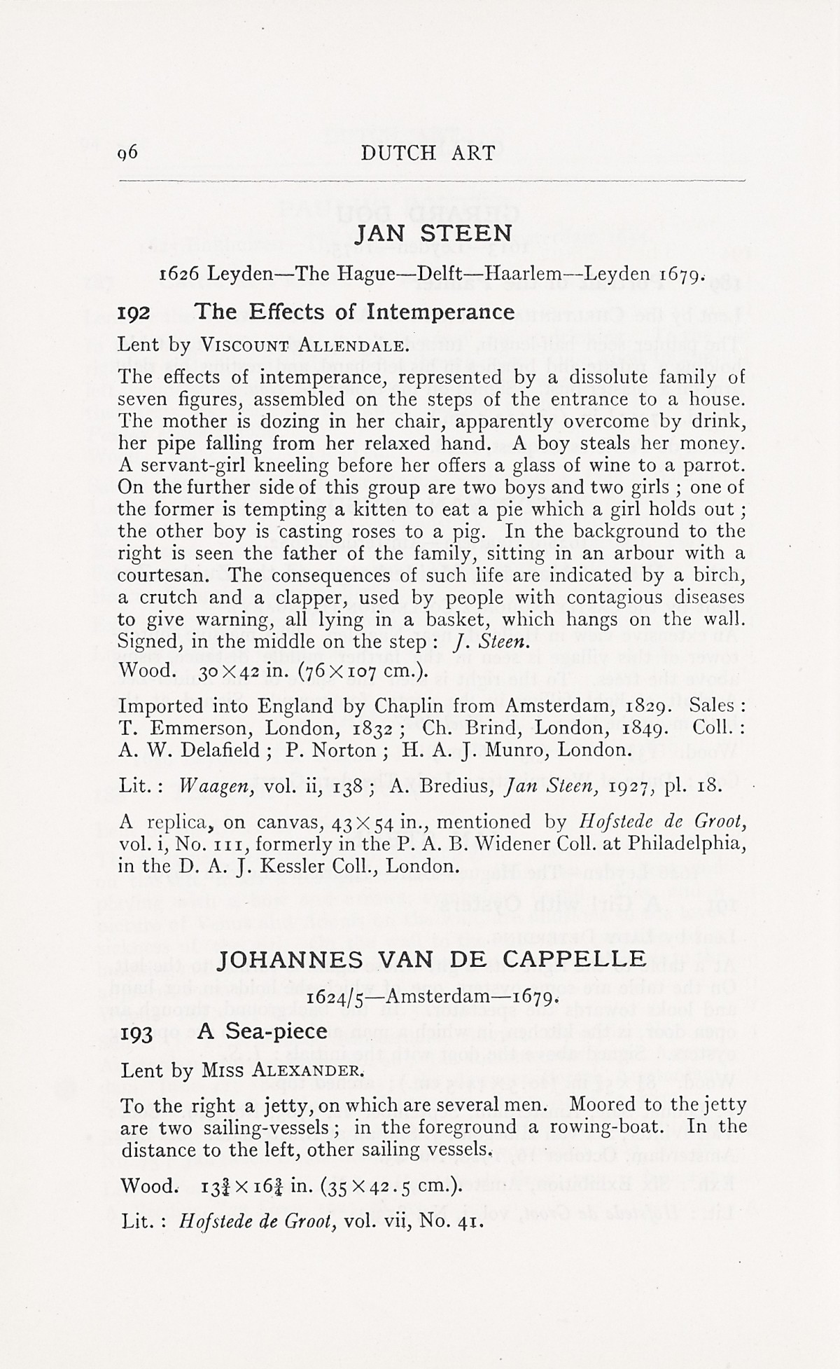 Page 100 of 1929 - Exhibition of Dutch Art 1450-1900