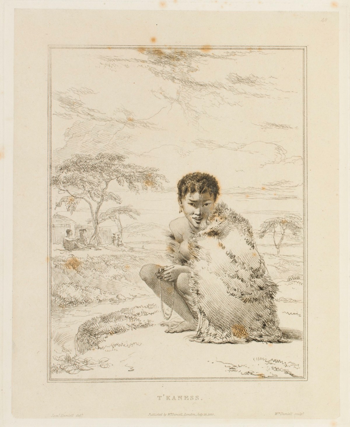 Samuel Daniell, T'Kaness, the daughter of T'Goosht Kaba