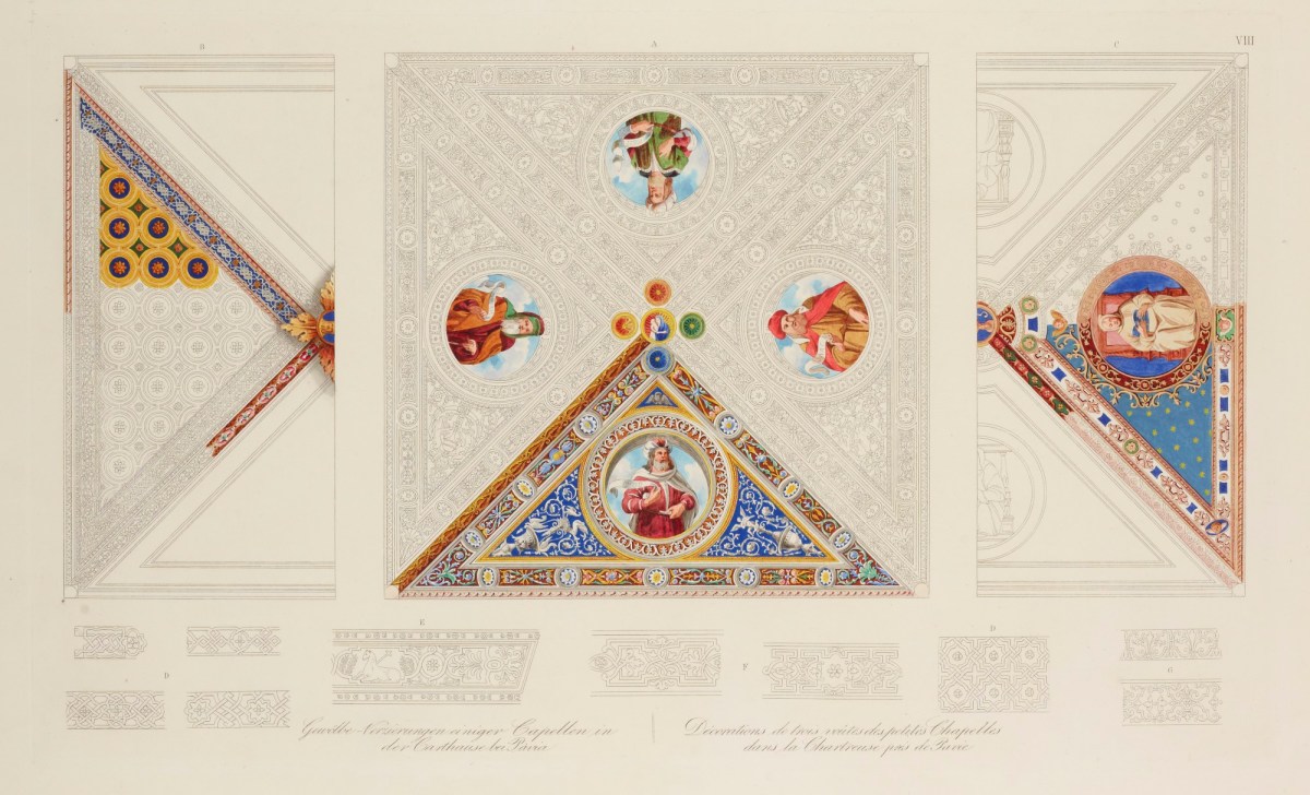 Various, 'Decorations of the Groined Ceiling in the Side Chapels.'