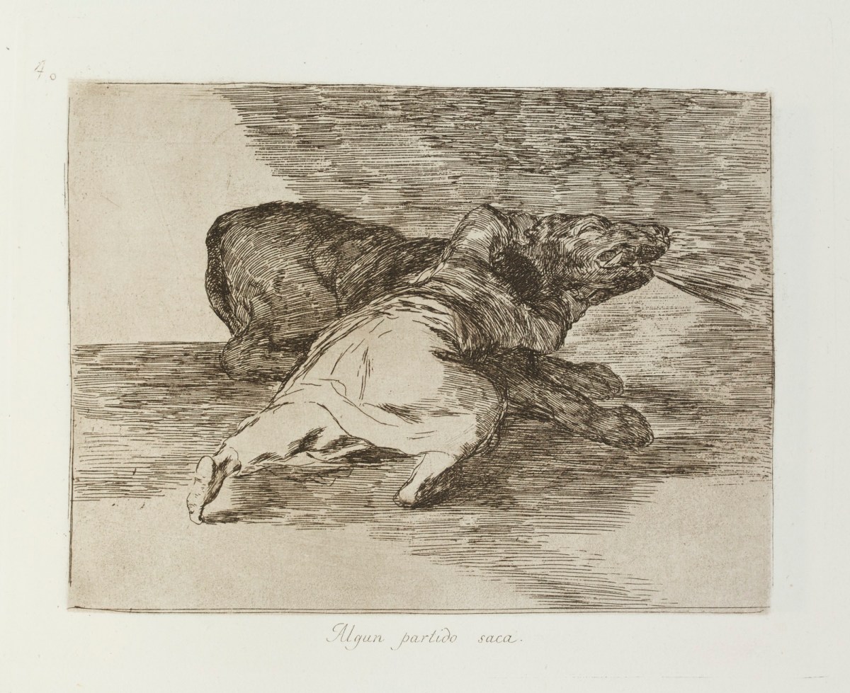 Francisco Goya, 'Algun partido saca.'
