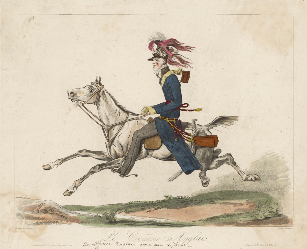 Horace Vernet, Le Courier Anglais