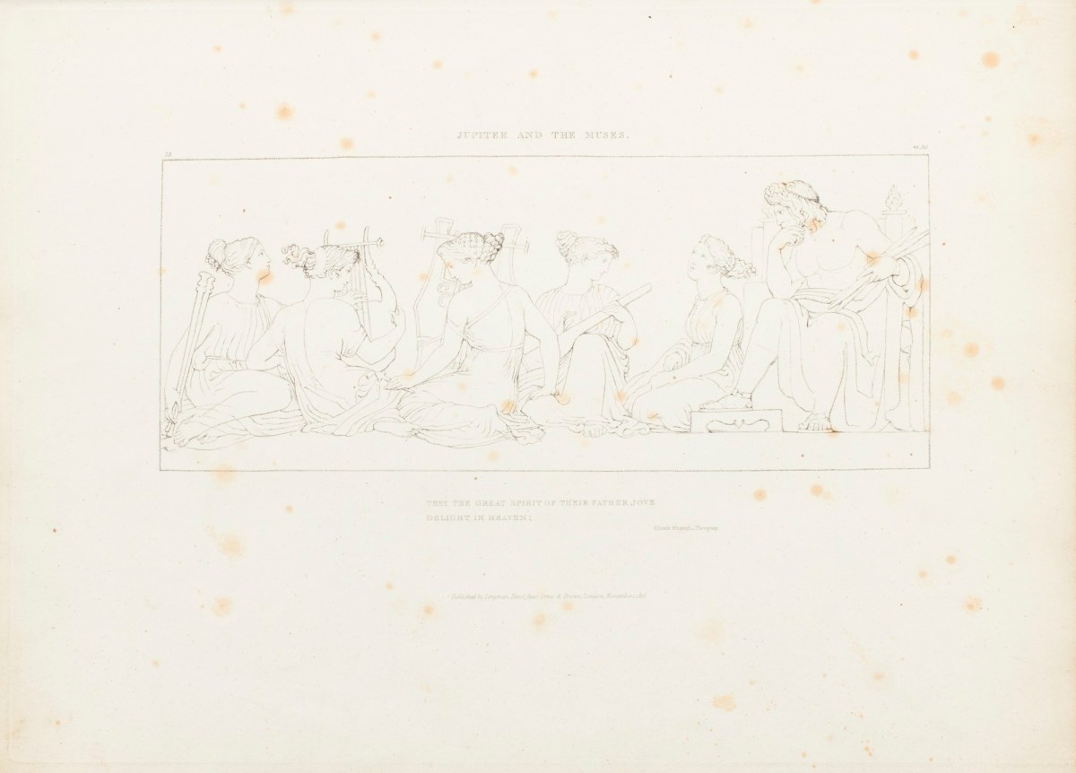 Hesiod, Jupiter and the muses.