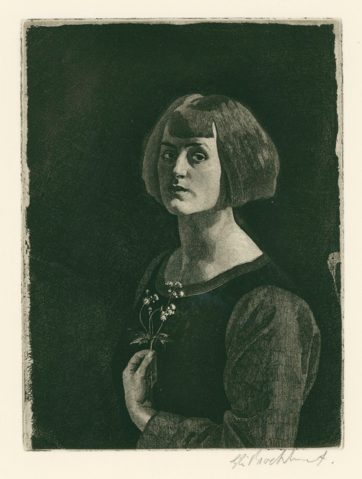 Gerald Leslie Brockhurst RA, Ranunculus