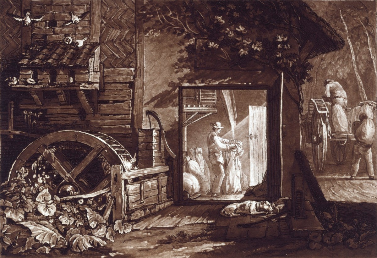 J.M.W. Turner RA, Pembury Mill, Kent