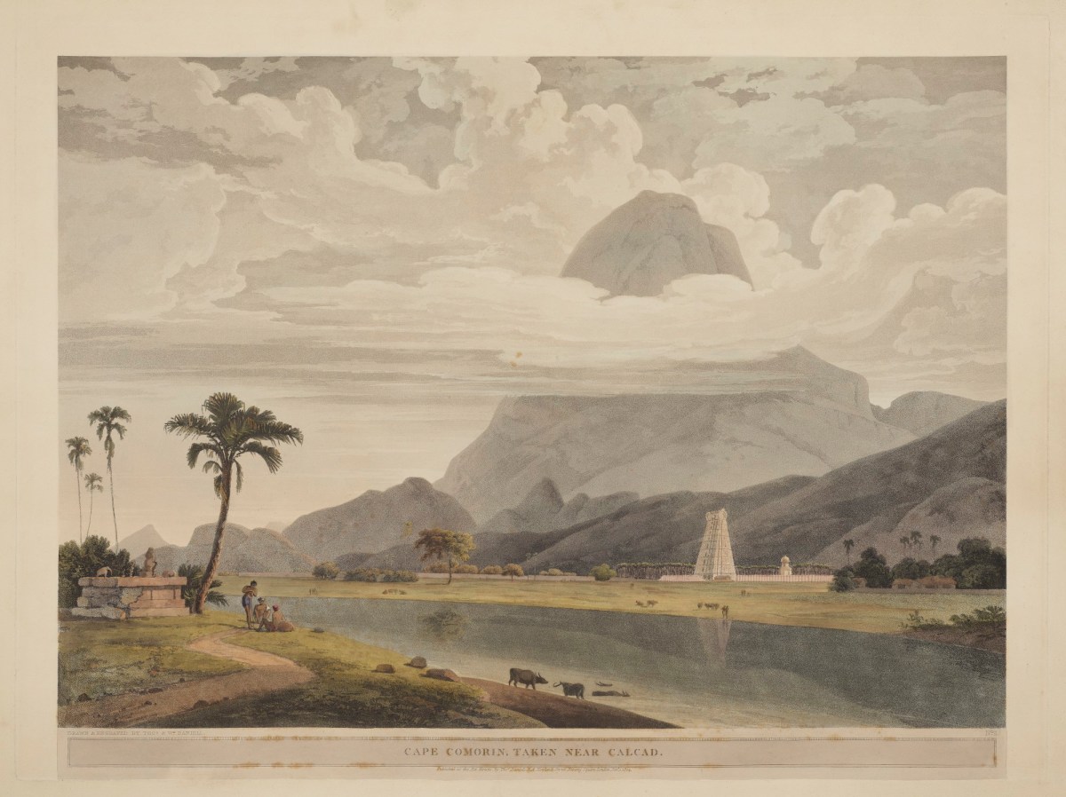 Thomas Daniell RA, Cape Comorin, taken near Calcad