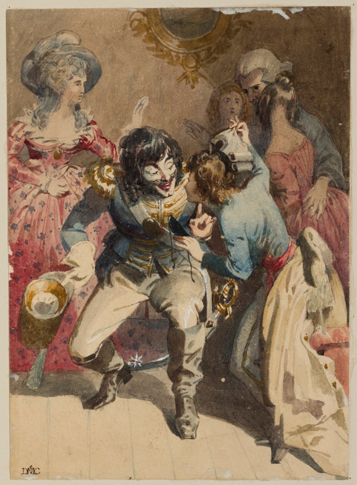 Daniel Maclise RA, Figures in fancy dress