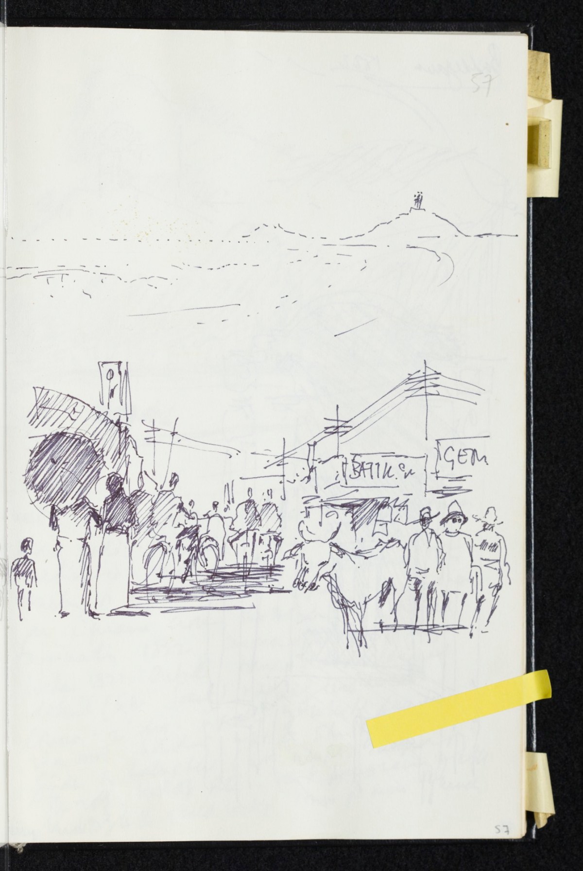 Sir Hugh Casson PRA, Sri Lanka sketchbook
