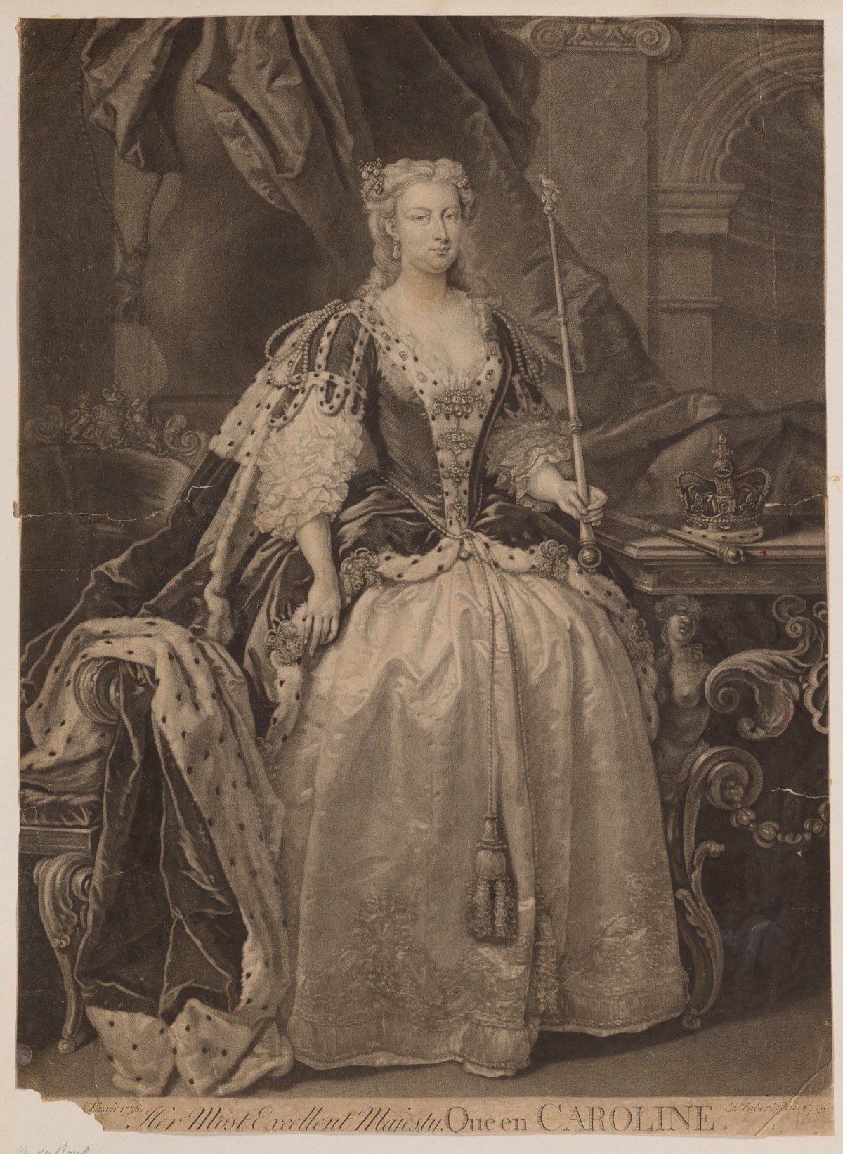 Portrait of Queen Caroline Works of Art RA Collection Royal Academy of Arts