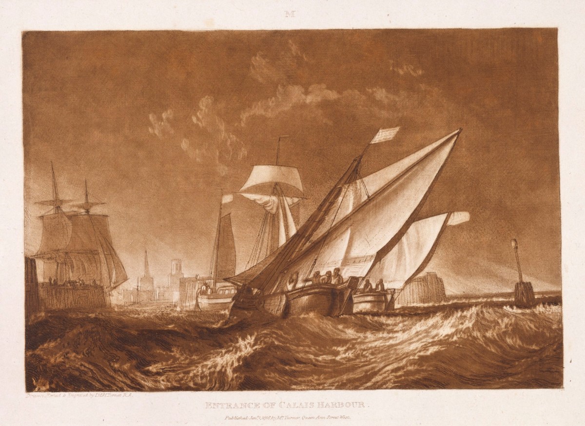 J.M.W. Turner RA, Entrance of Calais Harbour