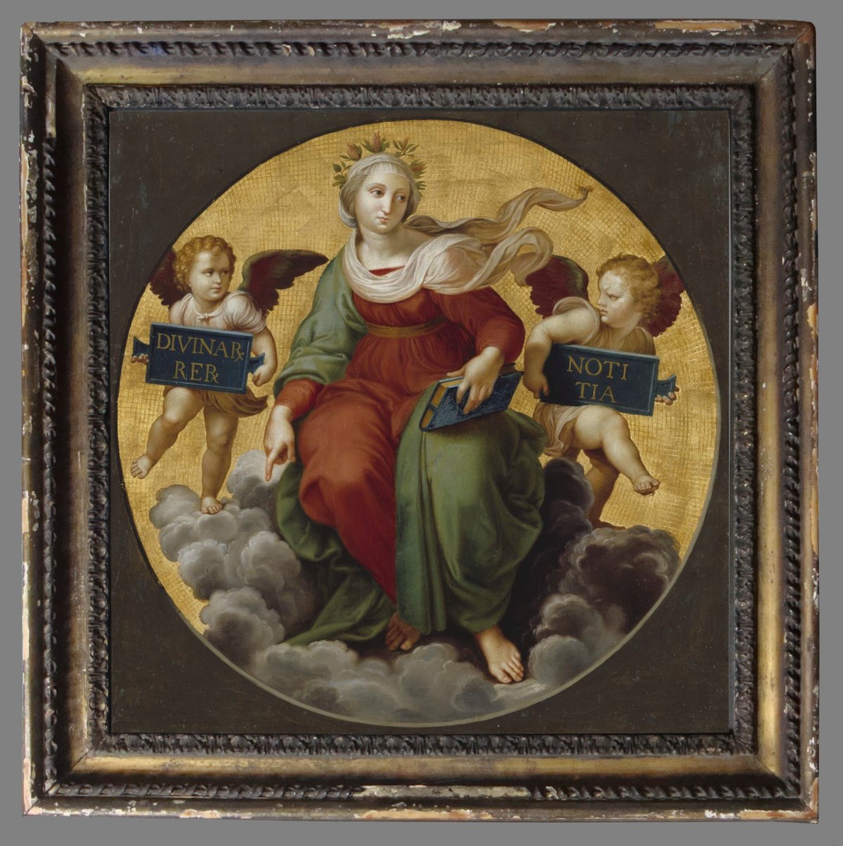 Unknown, Frame for Giuseppe Cades after Raphael 'Theology'