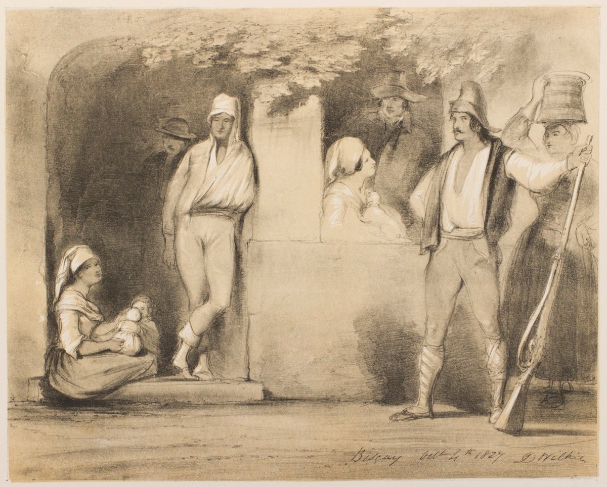 Sir David Wilkie RA, Biscay Peasants