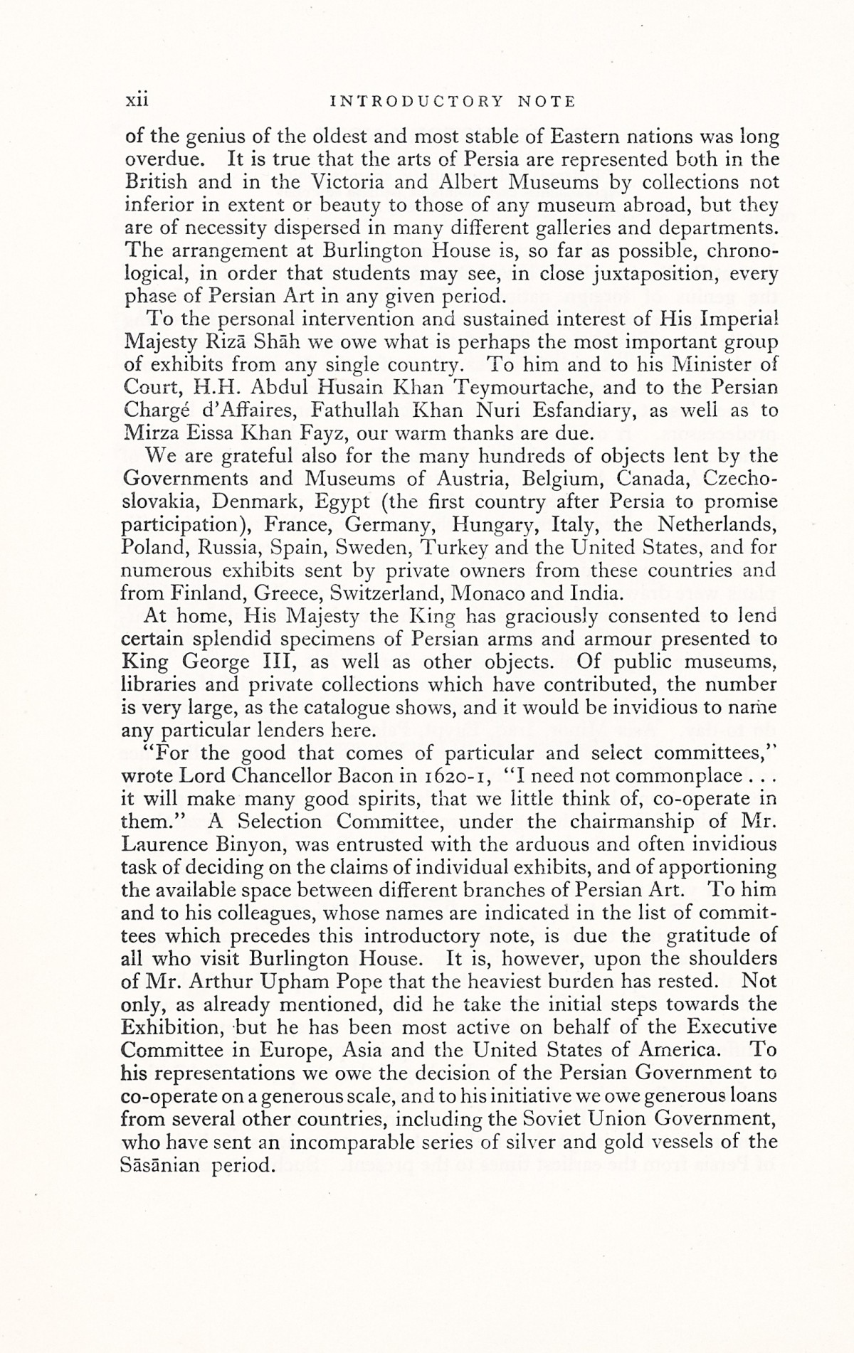Page 16 of 1931 - International Exhibition of Persian Art