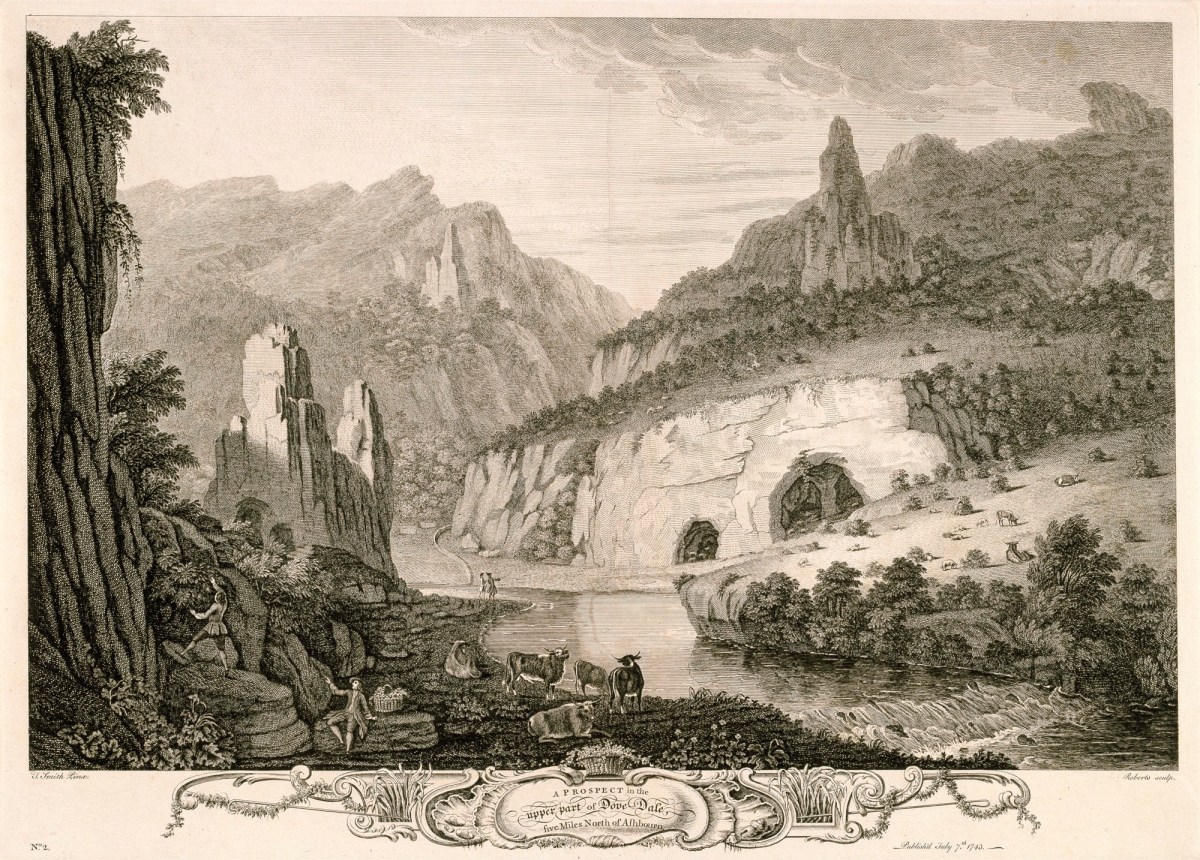 Thomas Smith of Derby, A Prospect of the upper part of Dove-Dale