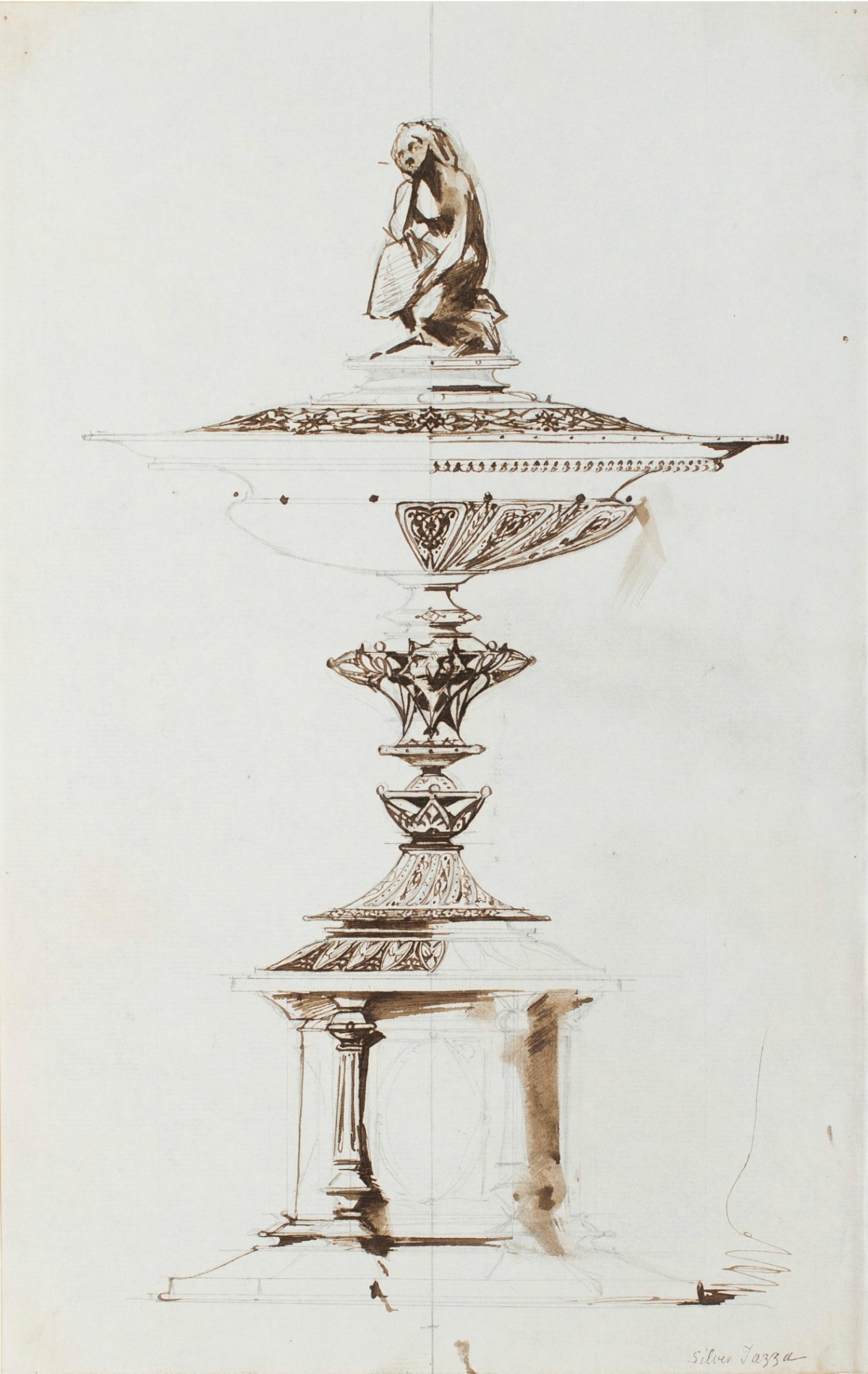 Henry Hugh Armstead RA, Design for the 'Memory tazza'