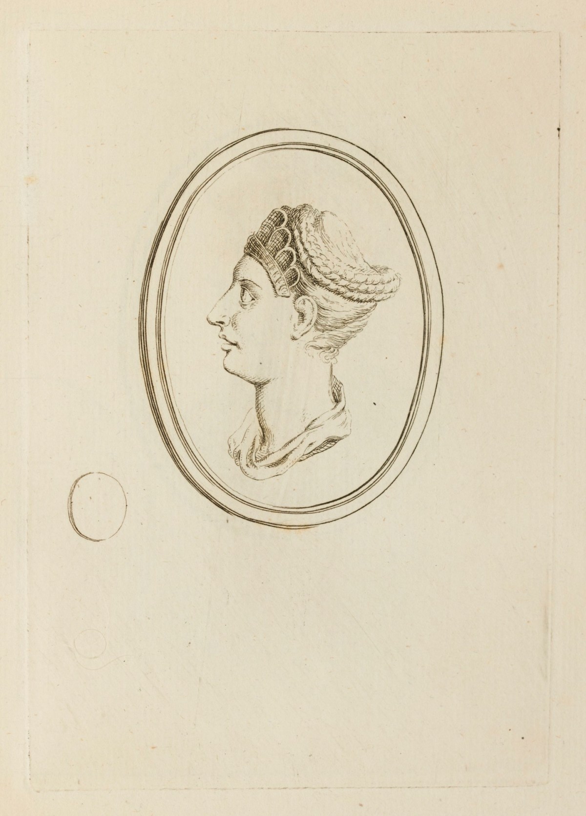 Claude Du Bosc, Head of a woman