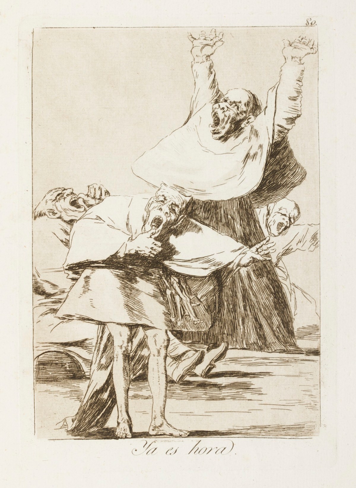 Francisco Goya, 'Ya es hora.'