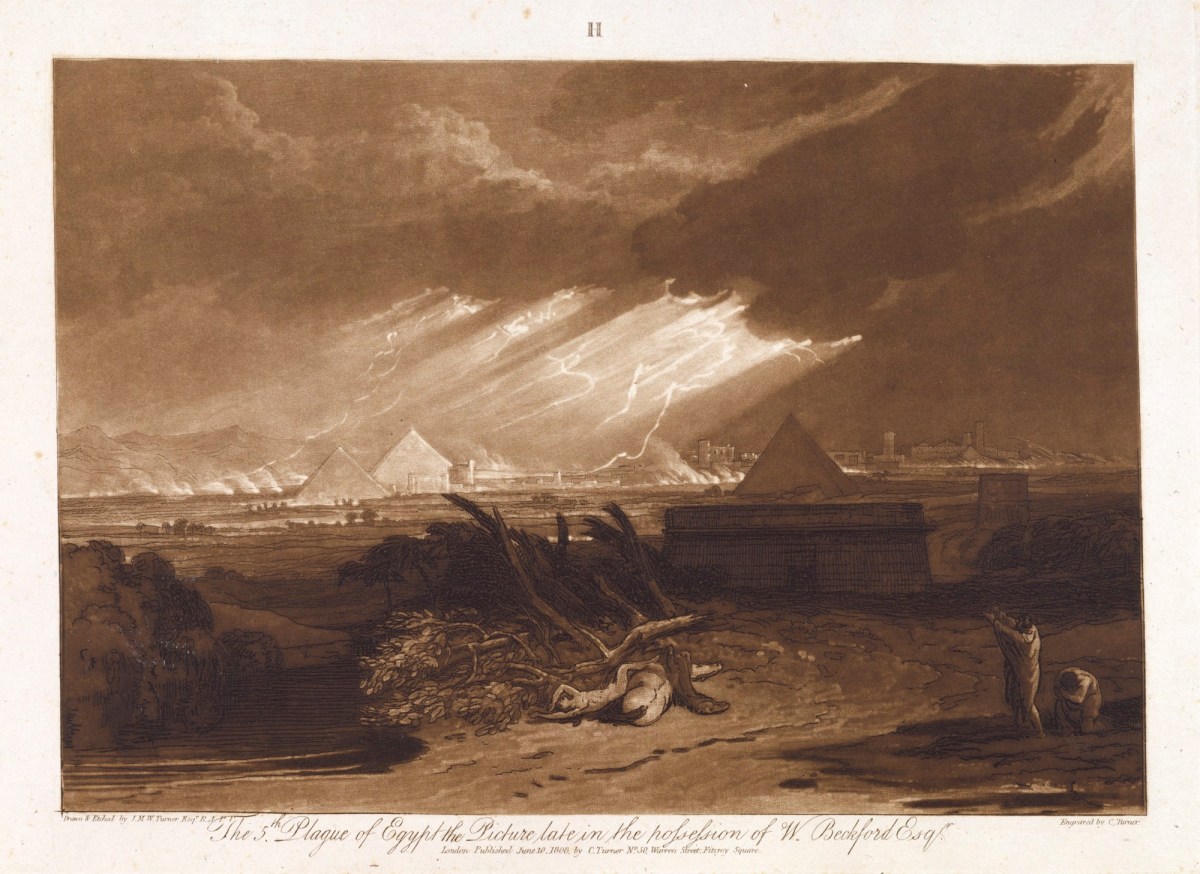 J.M.W. Turner RA, The Fifth Plague of Egypt