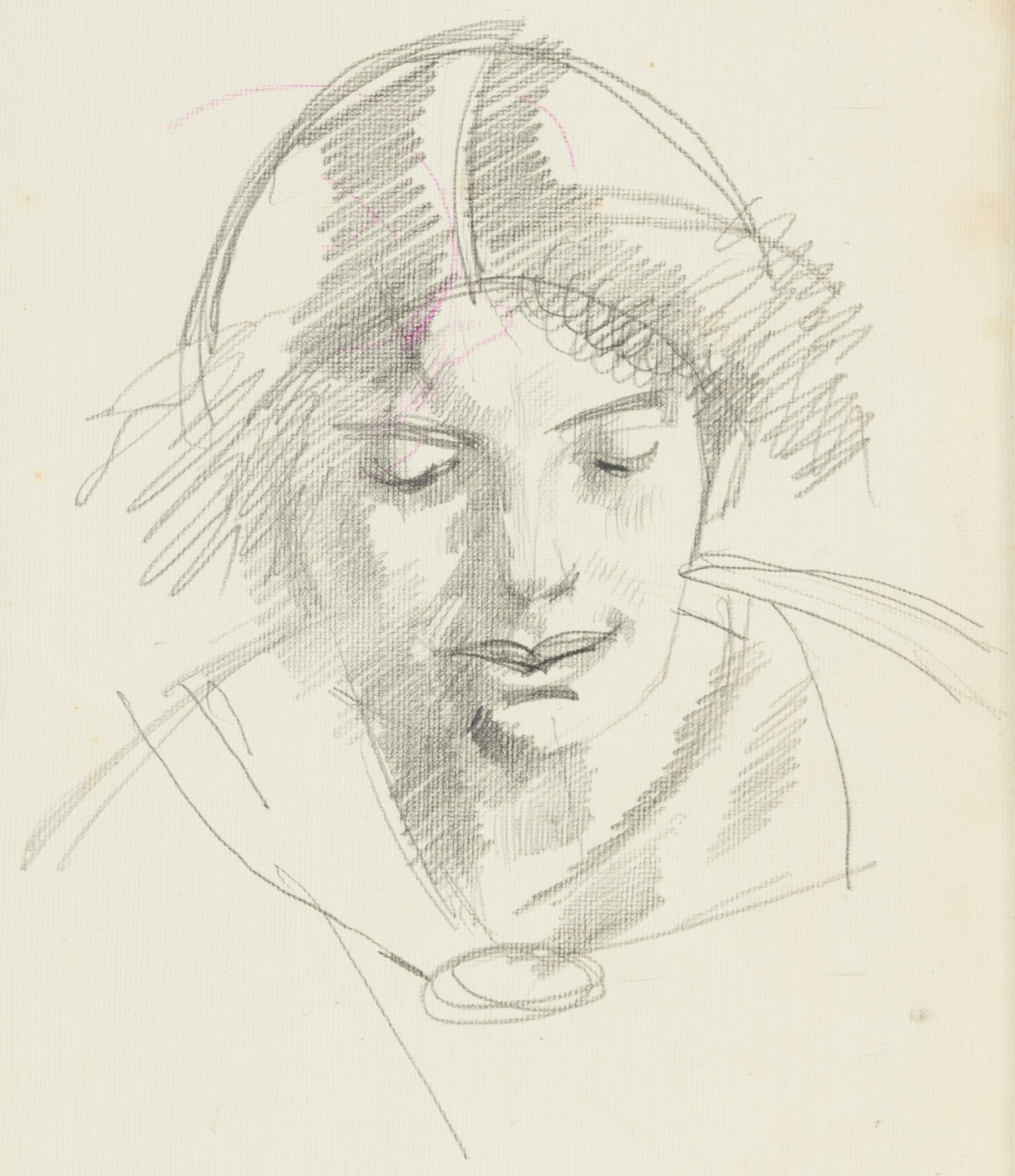 Drawing of Dorothy Hutton | Works of Art | RA Collection | Royal ...