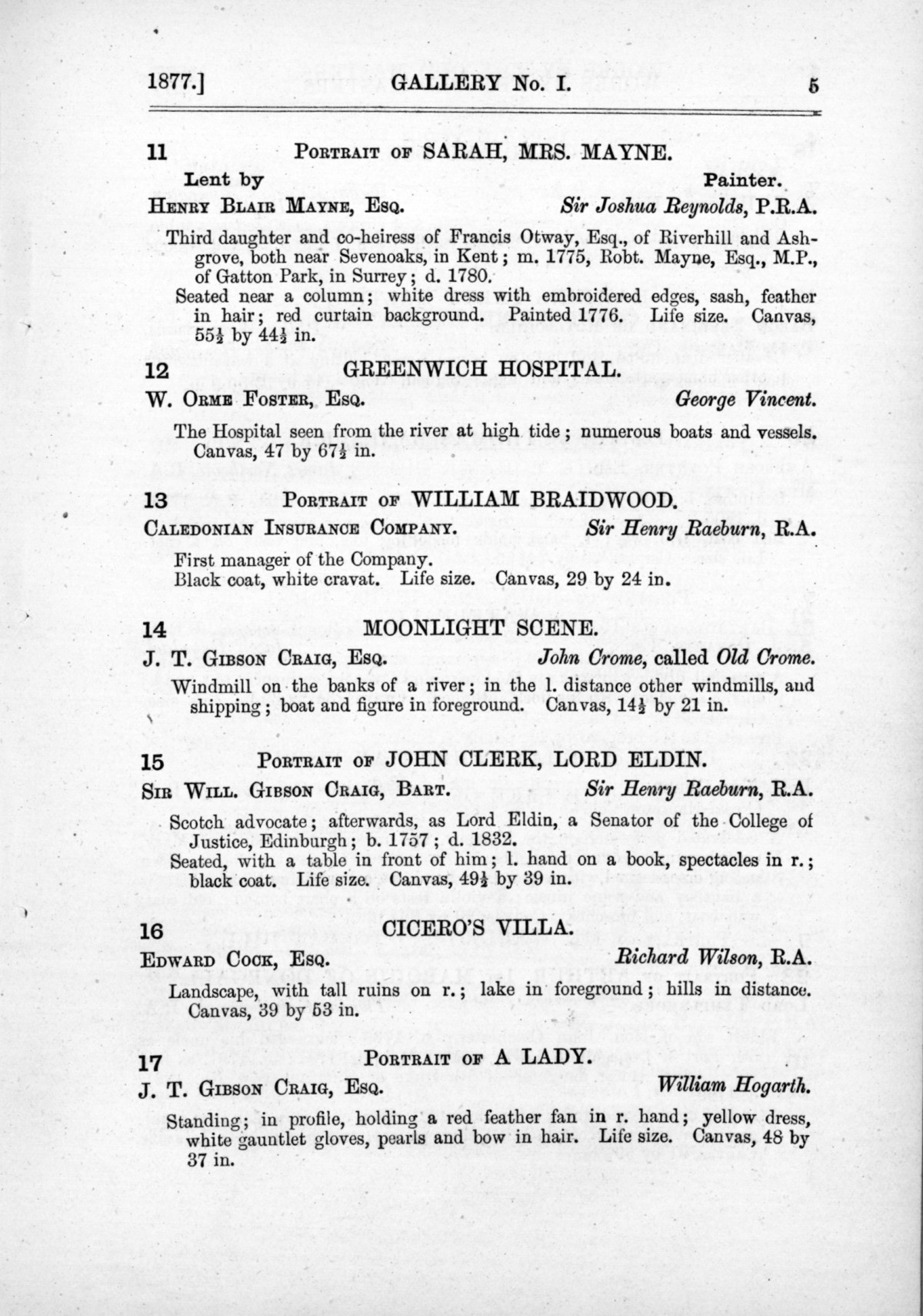 Page 5 of 1877 - Old Masters and deceased masters of the British School