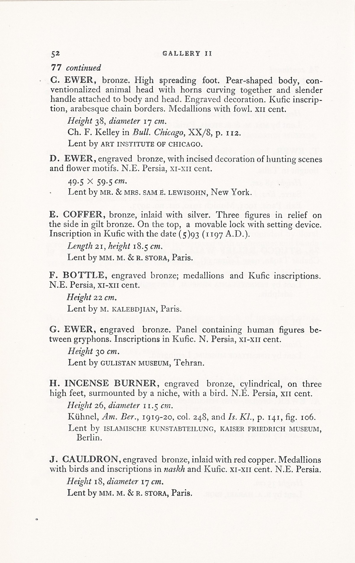 Page 80 of 1931 - International Exhibition of Persian Art