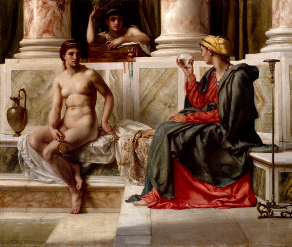 Sir Edward Poynter Bt. PRA, The Fortune Teller