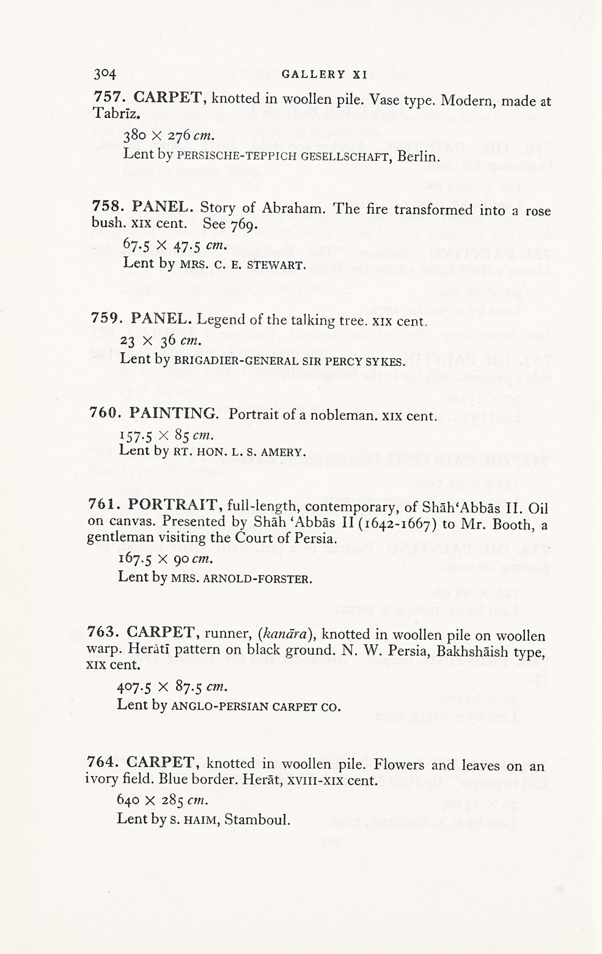 Page 332 of 1931 - International Exhibition of Persian Art