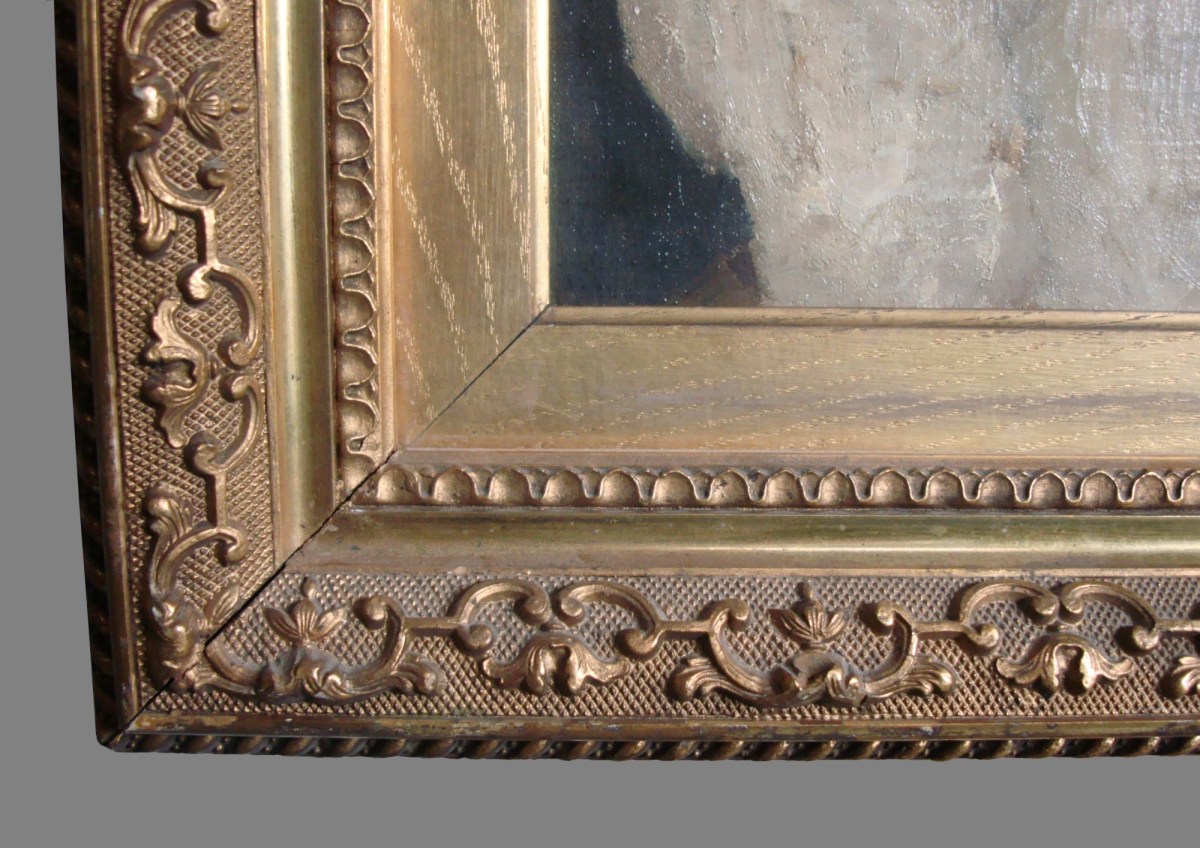 Unknown, Frame for Sir George Clausen RA 'Portrait of Portrait of Agnes Mary Webster'
