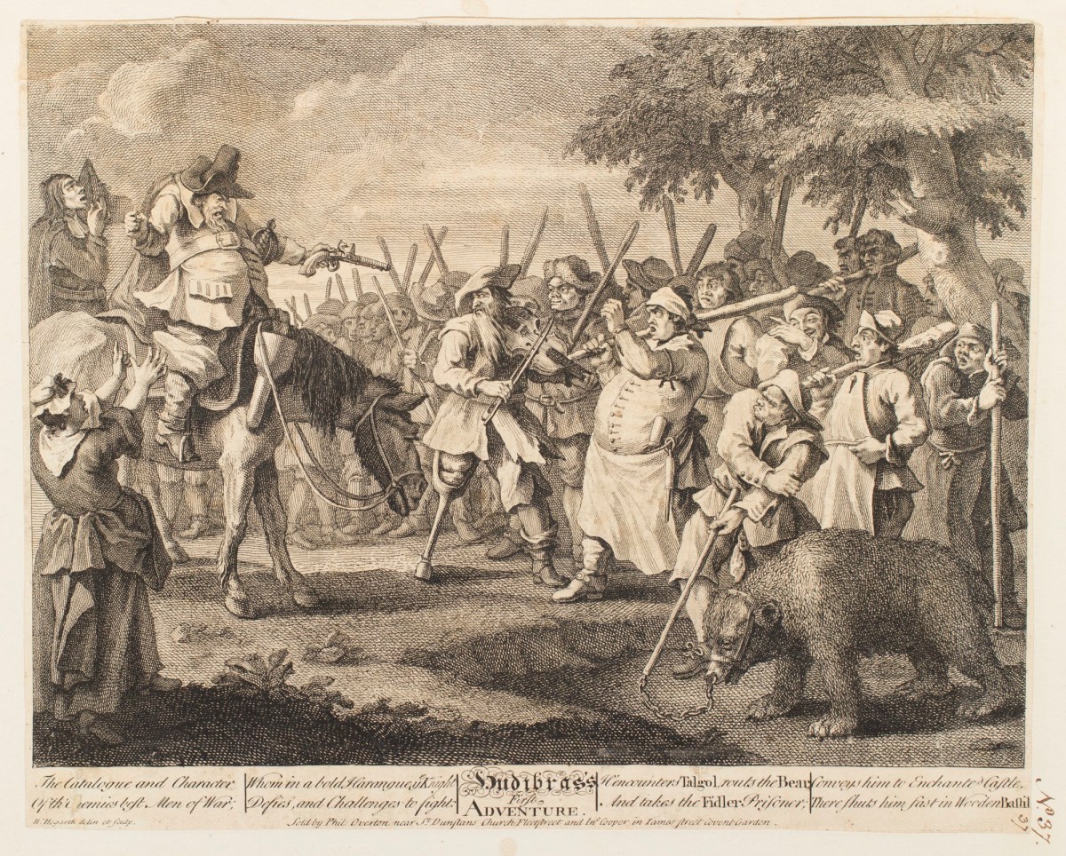 William Hogarth, Hudibras' First Adventure