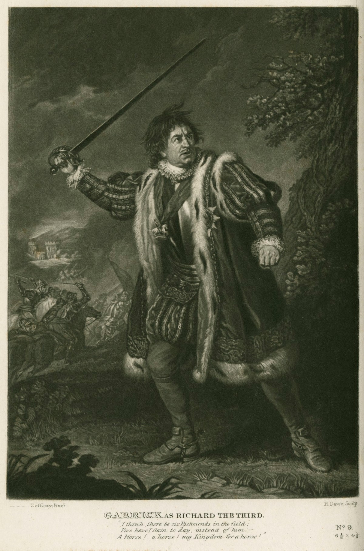 Nathaniel Dance RA, Garrick as Richard the Third