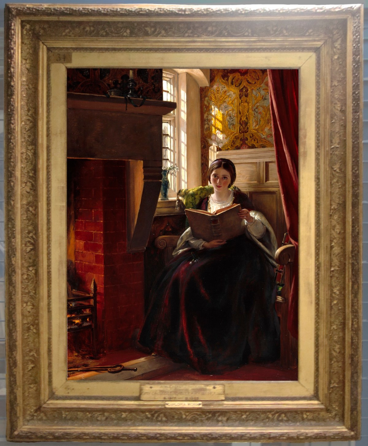 Unknown, Frame for John Callcott Horsley RA 'A Pleasant Corner'