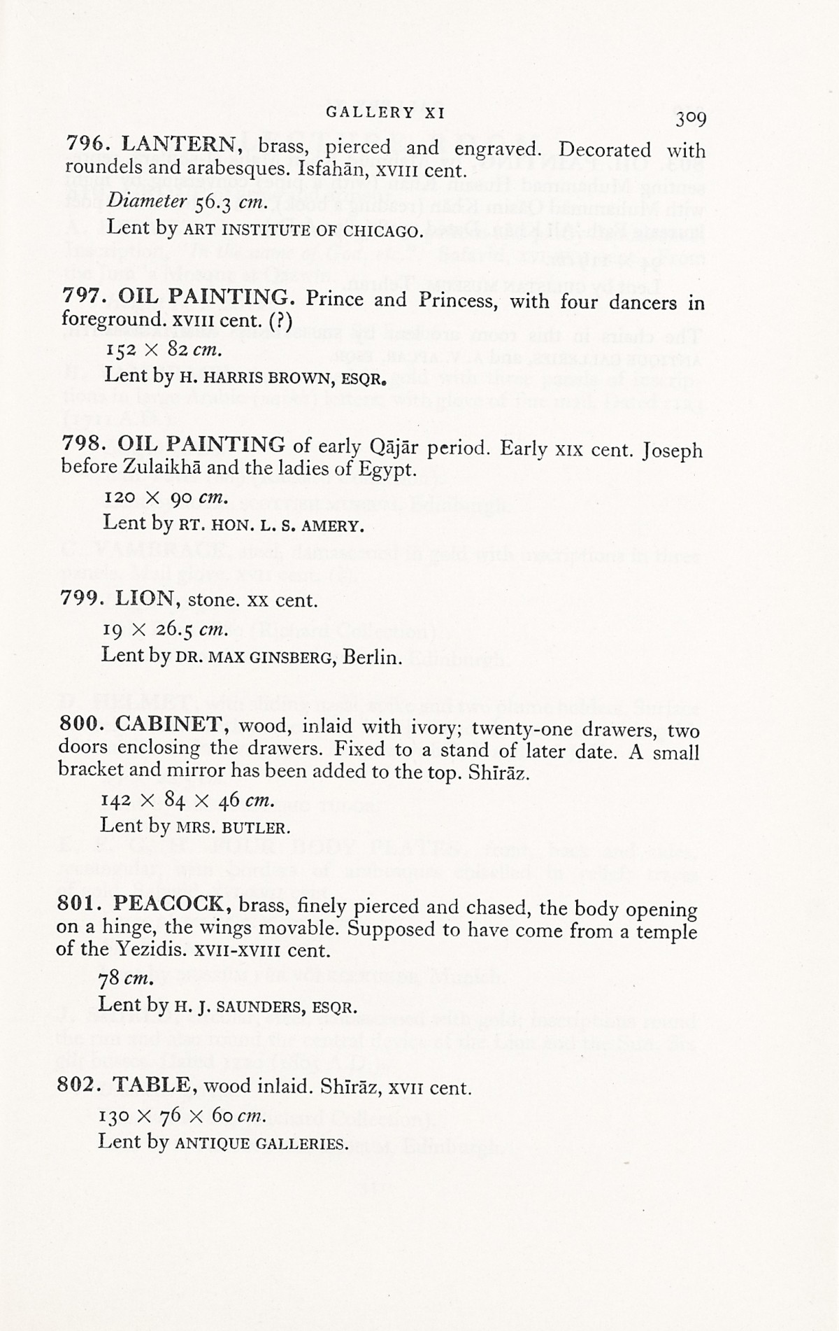 Page 337 of 1931 - International Exhibition of Persian Art