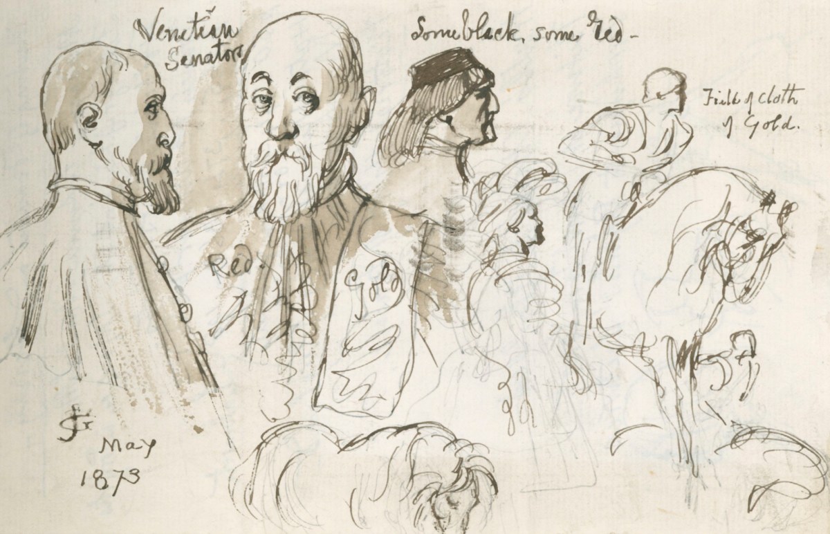 Sir John Gilbert RA, Sketches for the 'Field of the Cloth of Gold'