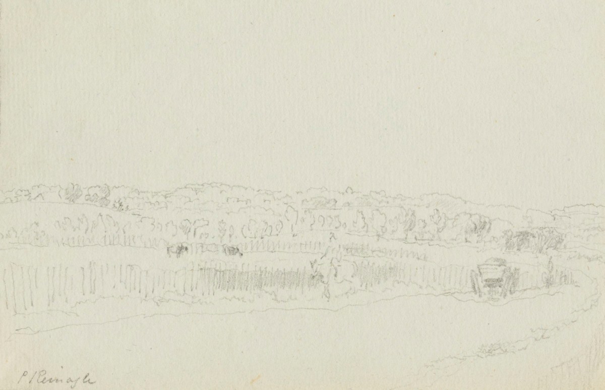 Philip Reinagle RA, Rural landscape with road