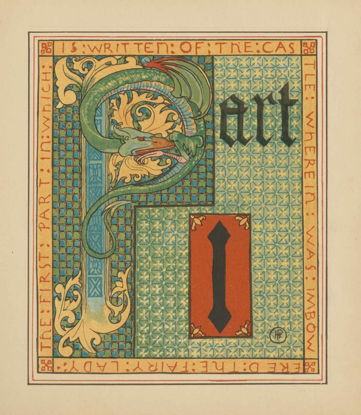 Howard Pyle, Title-page to 'Part I'