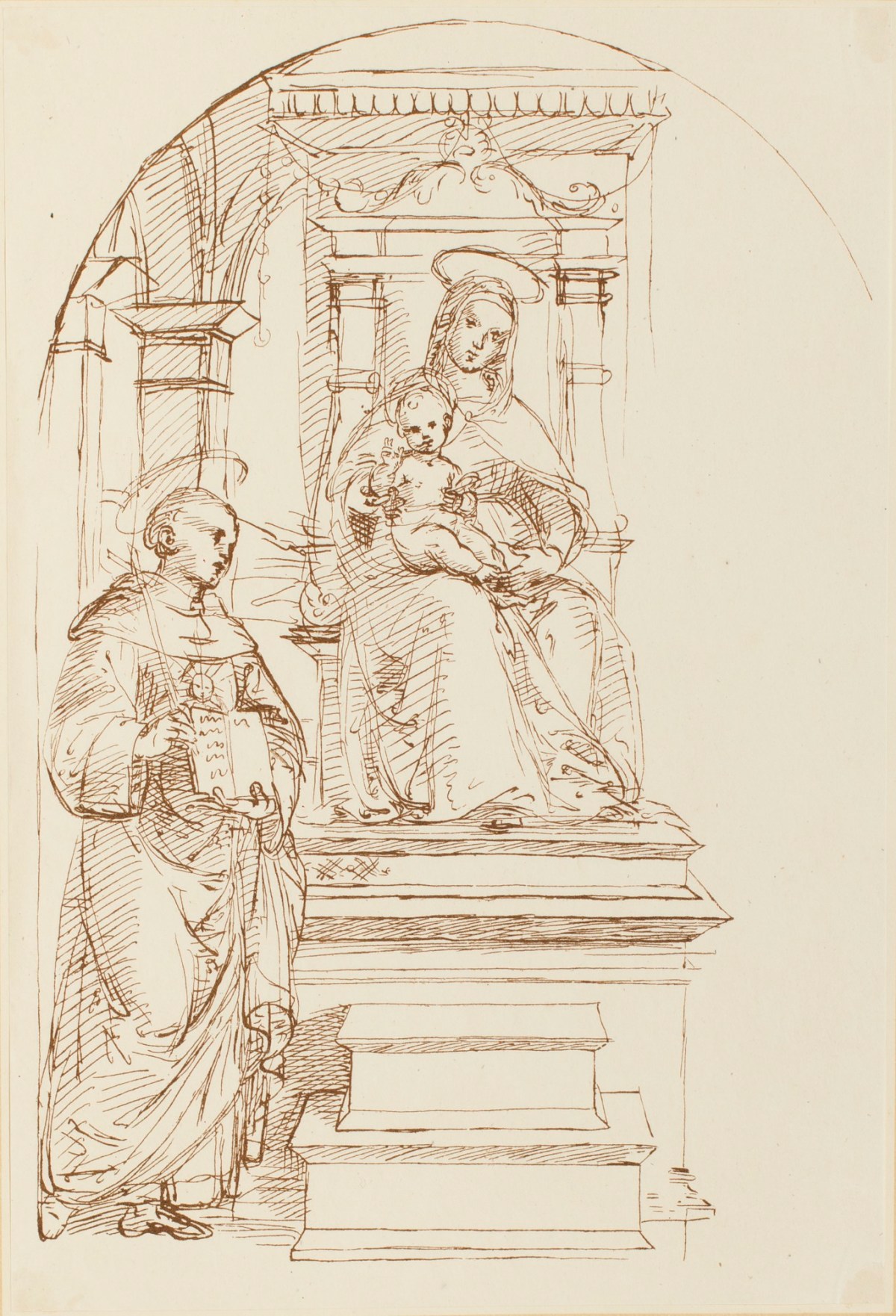 Raphael, 'The Virgin and the Child' attributed to Raffaello Sanzi