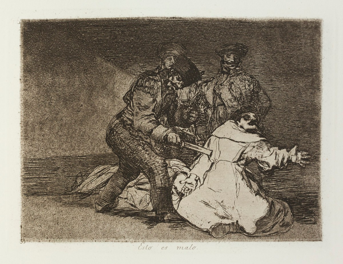 Francisco Goya, 'Esto es malo.'