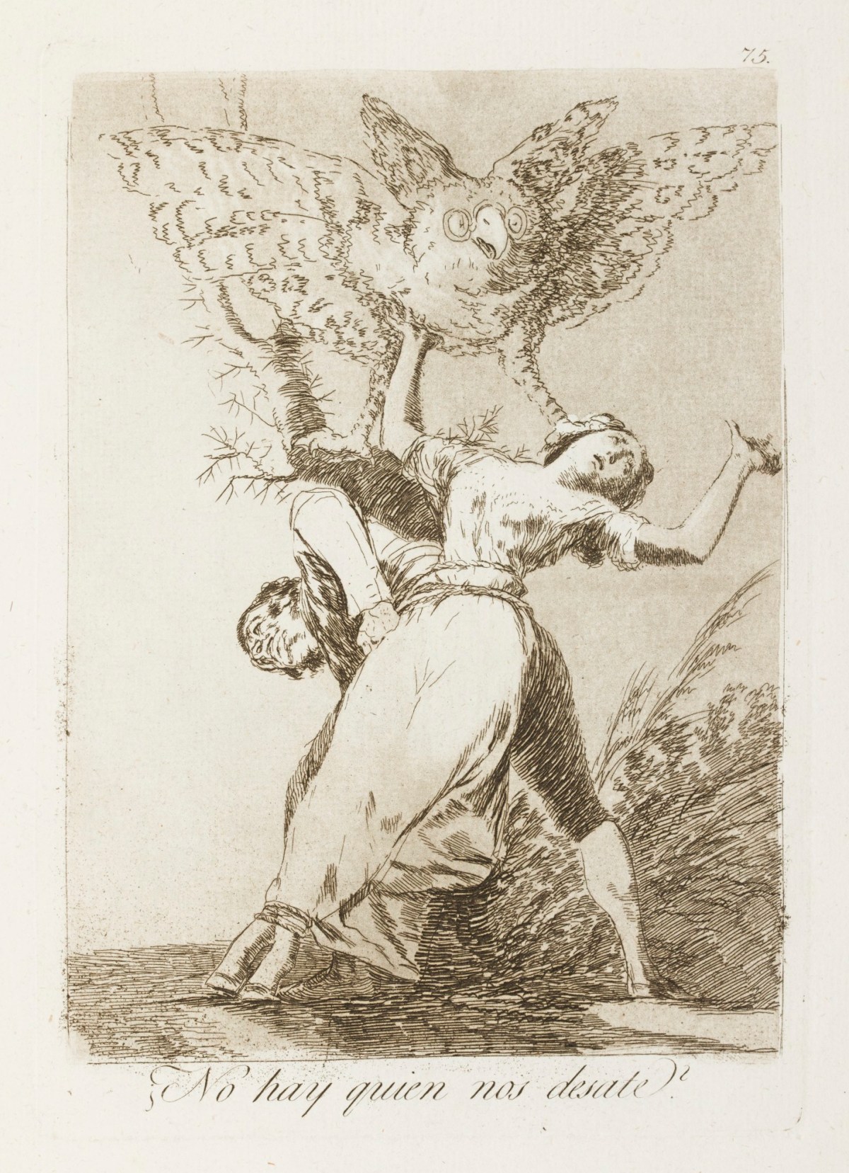 Francisco Goya, '¿No hay quien nos desaste?'