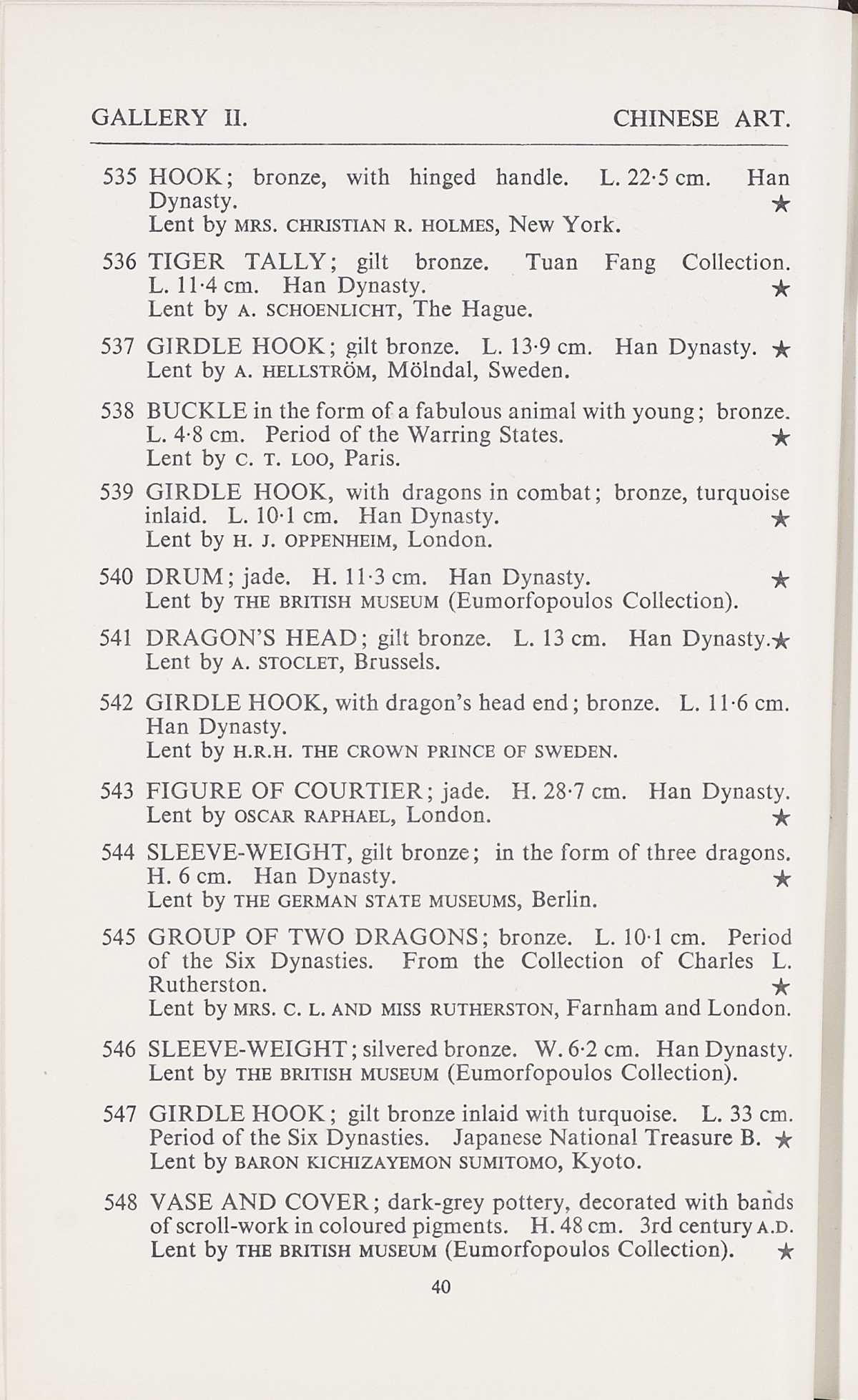 Page 68 of 1935-36 - International Exhibition of Chinese Art