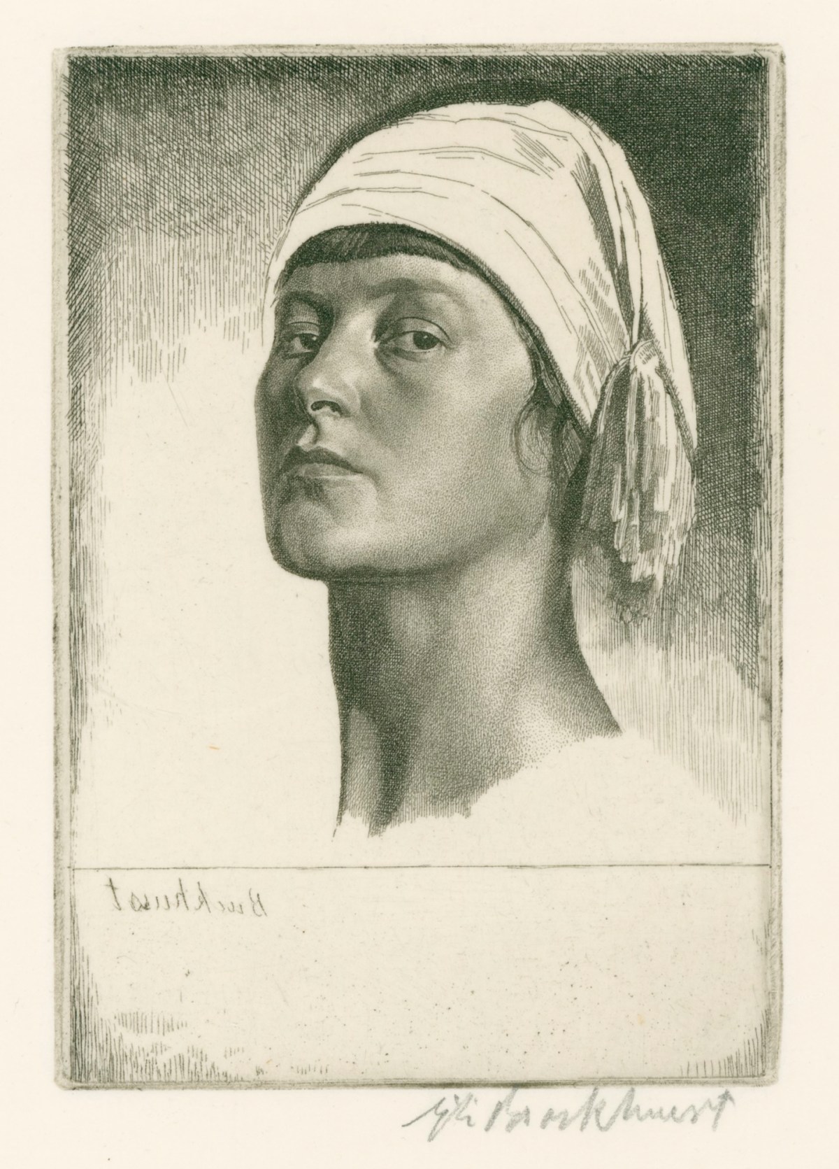 Gerald Leslie Brockhurst RA, Aglaia