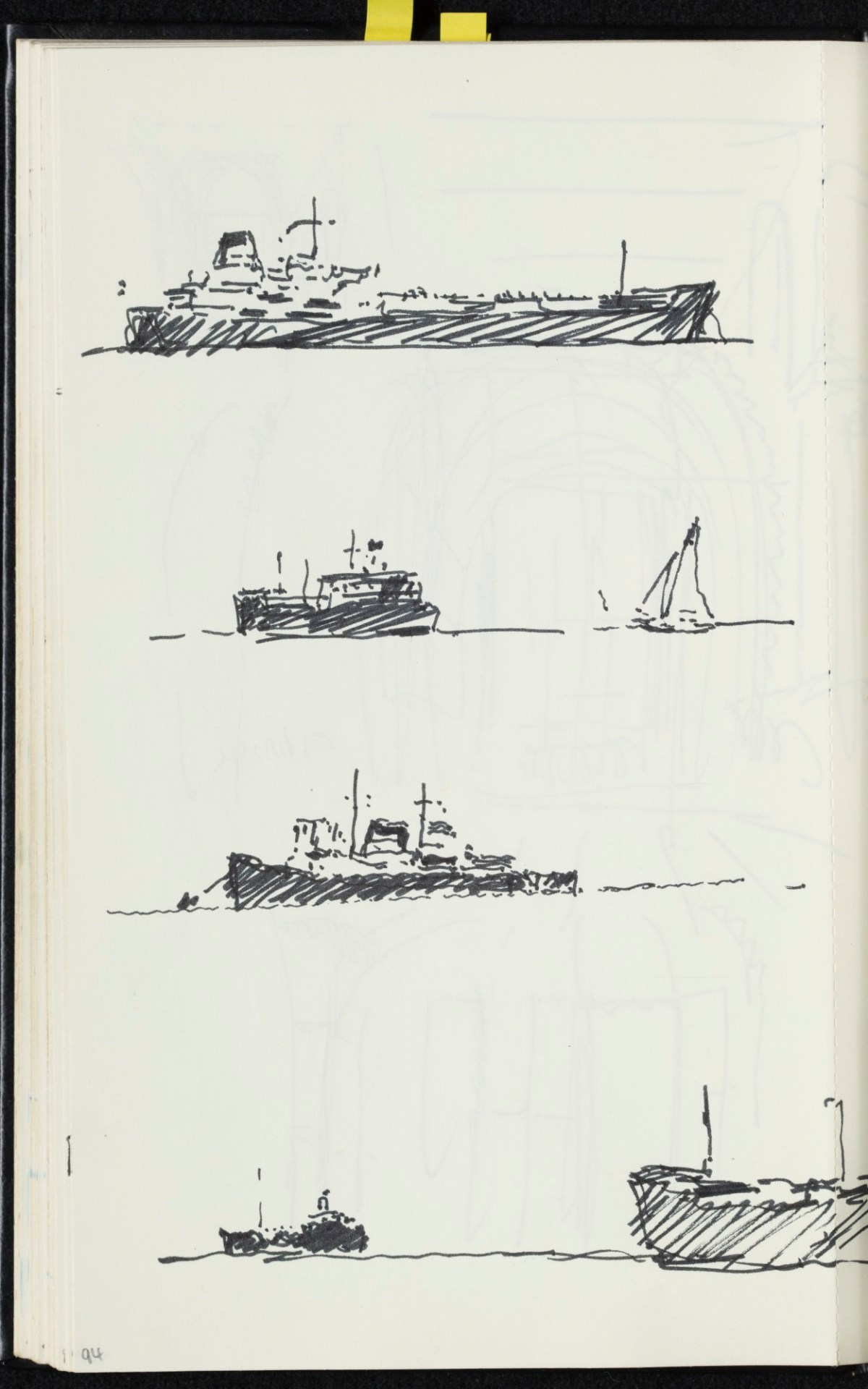 Sir Hugh Casson PRA, Majorca, Italy and Pembrokeshire sketchbook