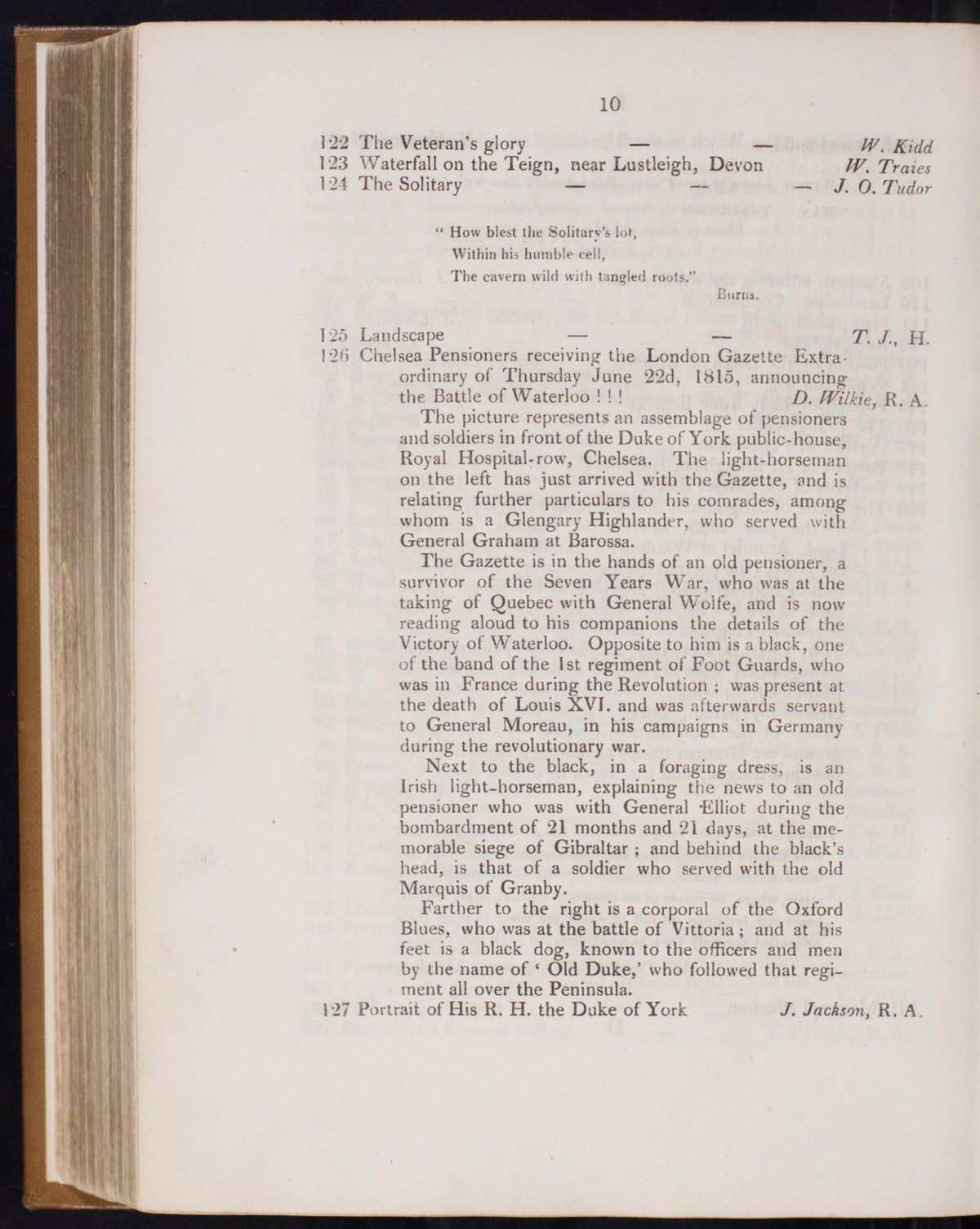 The exhibition of the Royal Academy, MDCCCXXII. (1822). The fifty ...