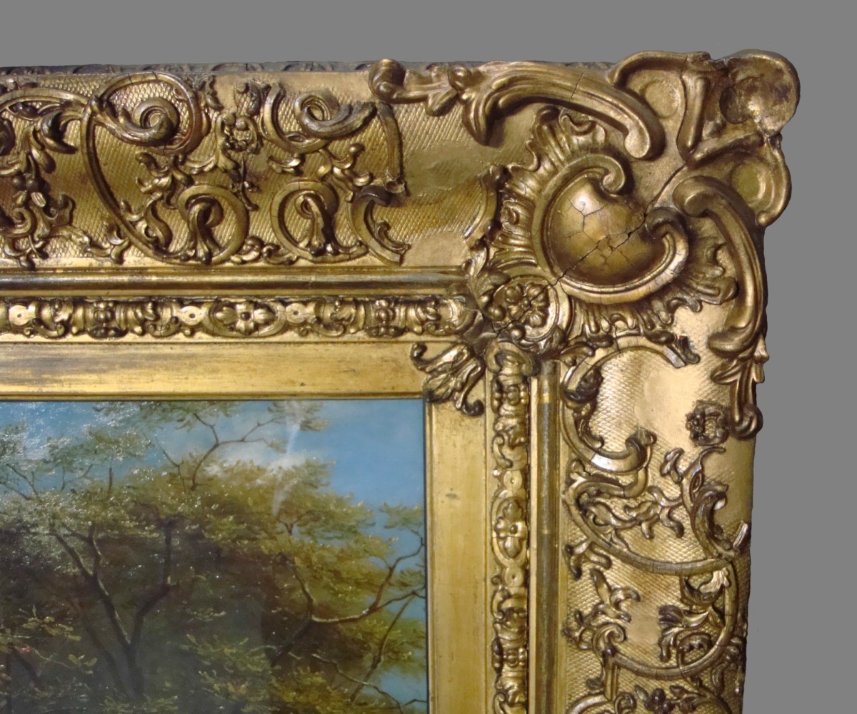 Unknown, Frame for William Frederick Witherington RA 'Landscape with Figures'