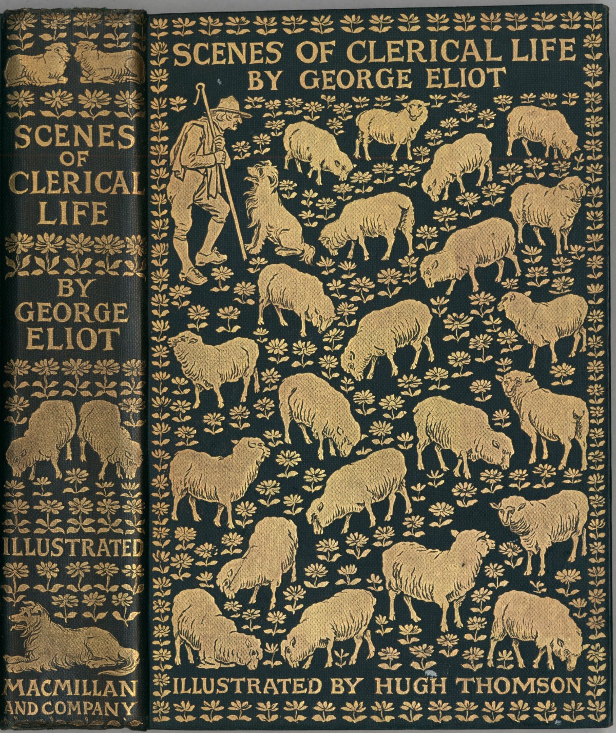 Hugh Thomson, Upper cover and spine of publisher's binding