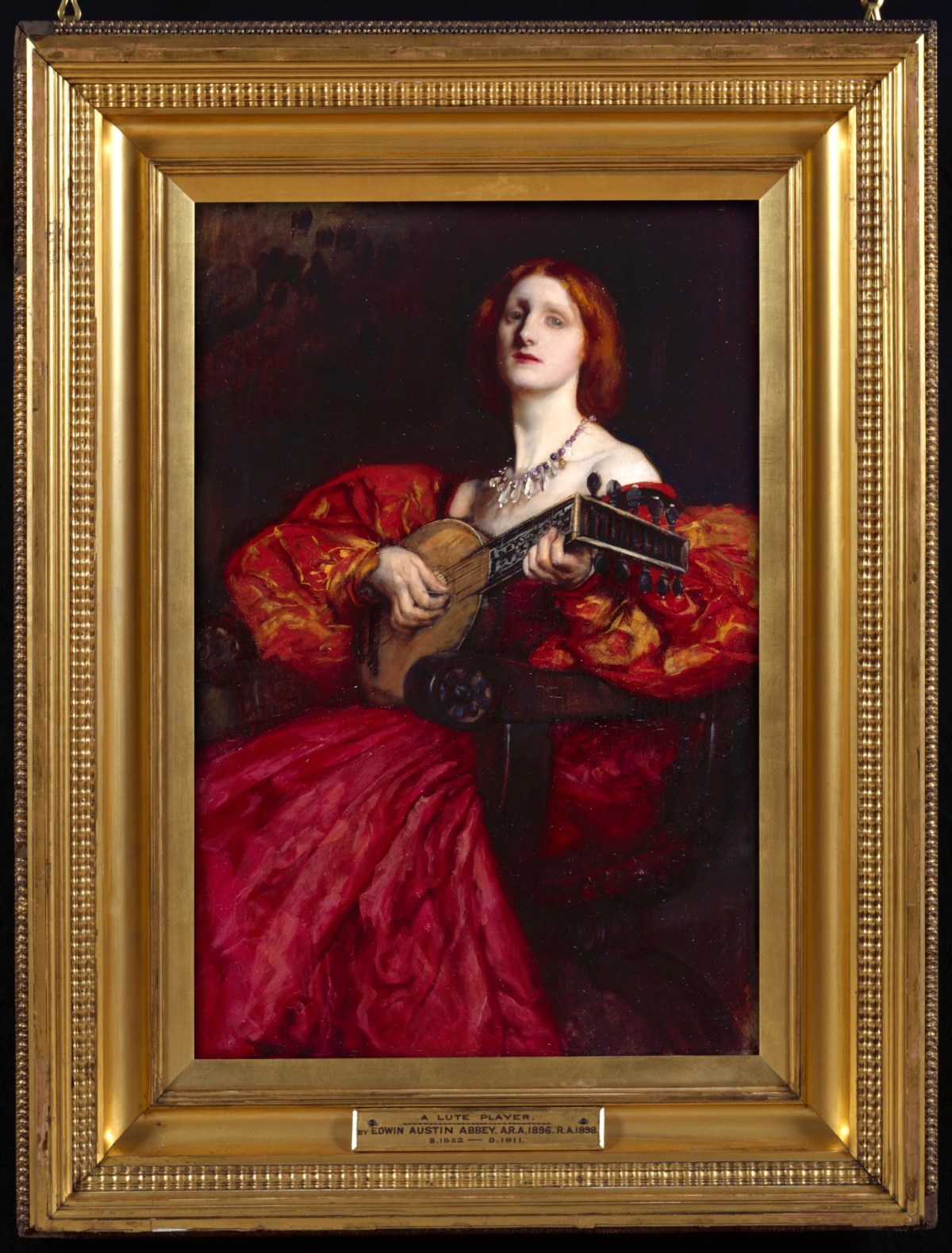 Unknown, Frame for Edwin Austin Abbey RA 'A Lute Player'