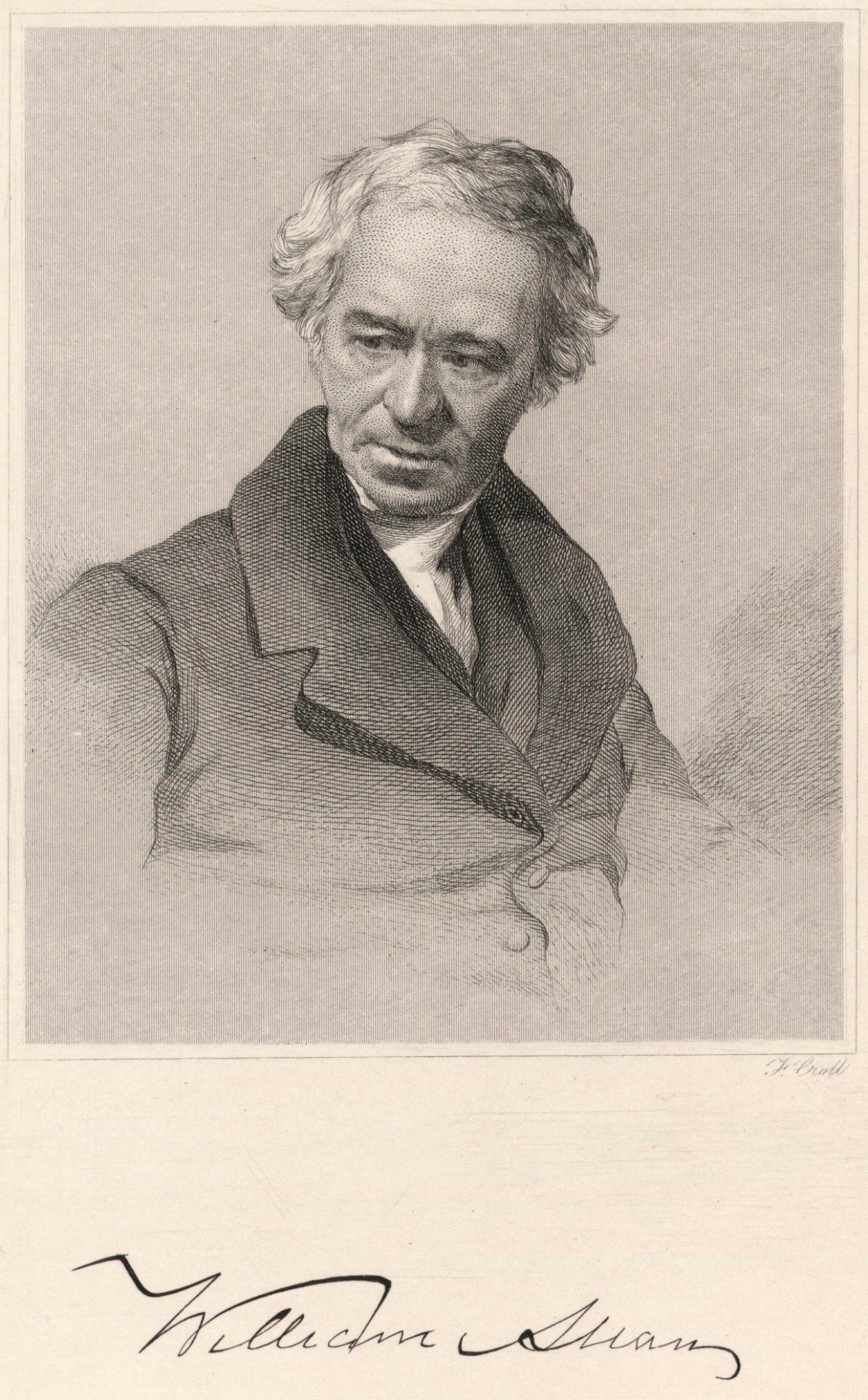 Francis Croll, Portrait of Sir William Allan RA