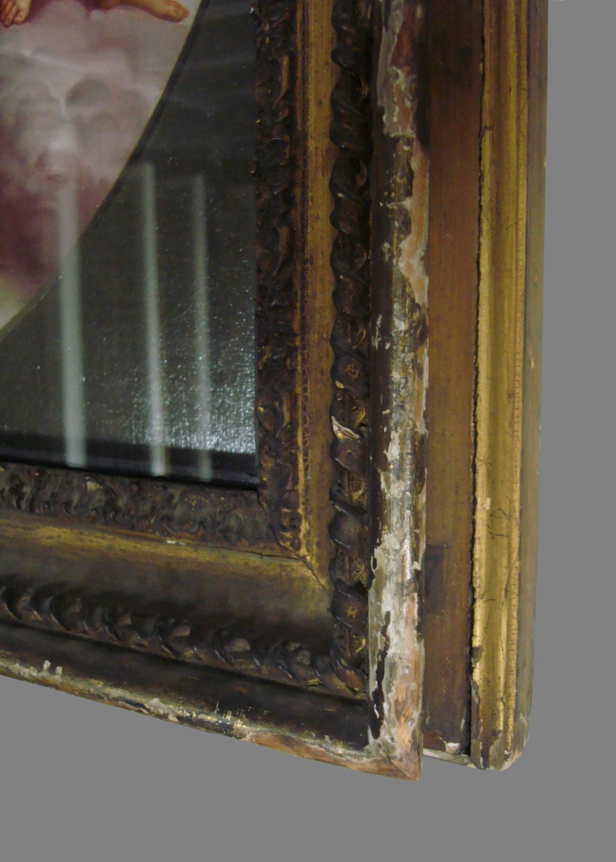 Unknown, Original frame for Giuseppe Cades after Raphael 'Philosophy'
