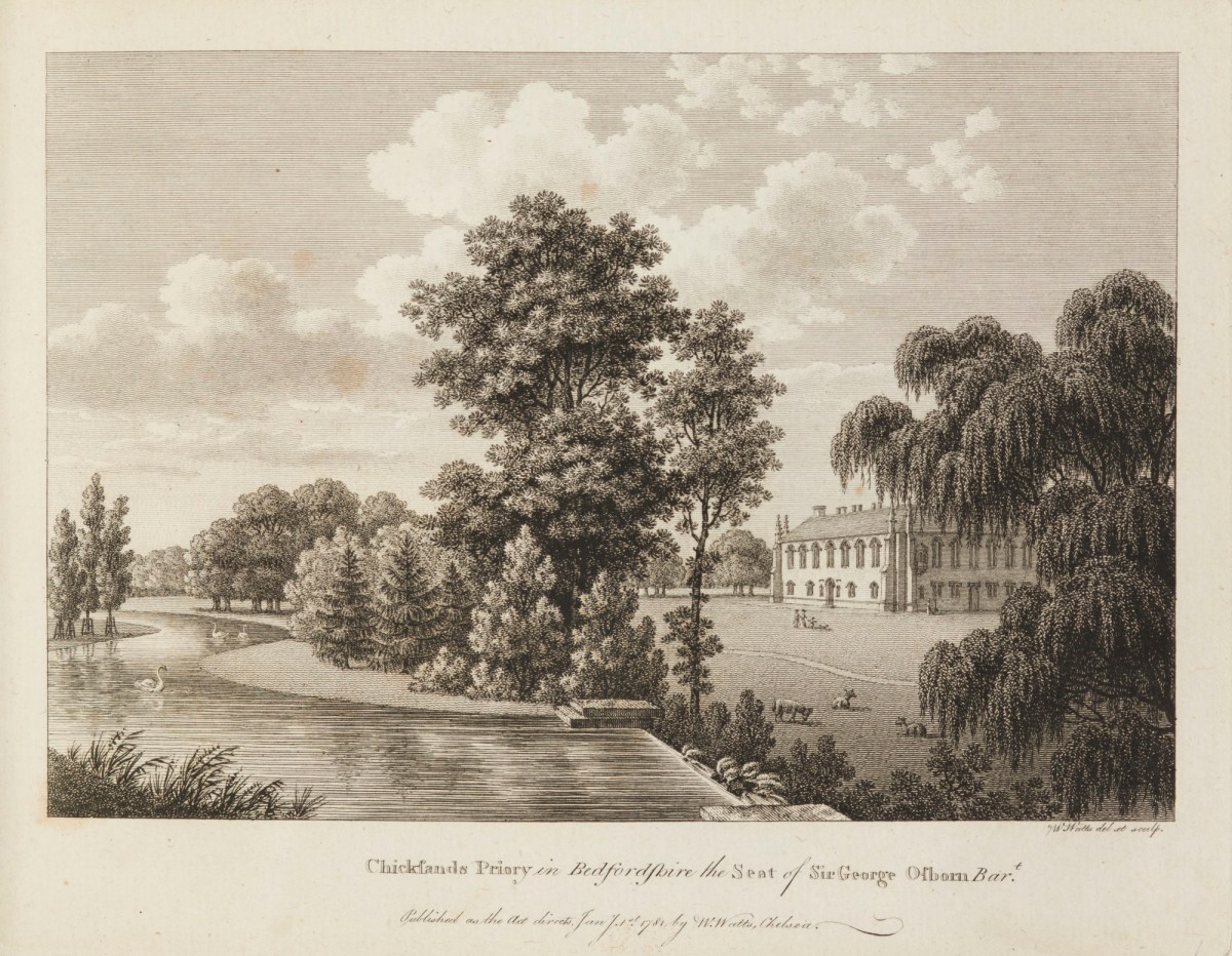 William Watts, Chicksands Priory, in Bedfordshire, the seat of Sir George Osborn, Bt.