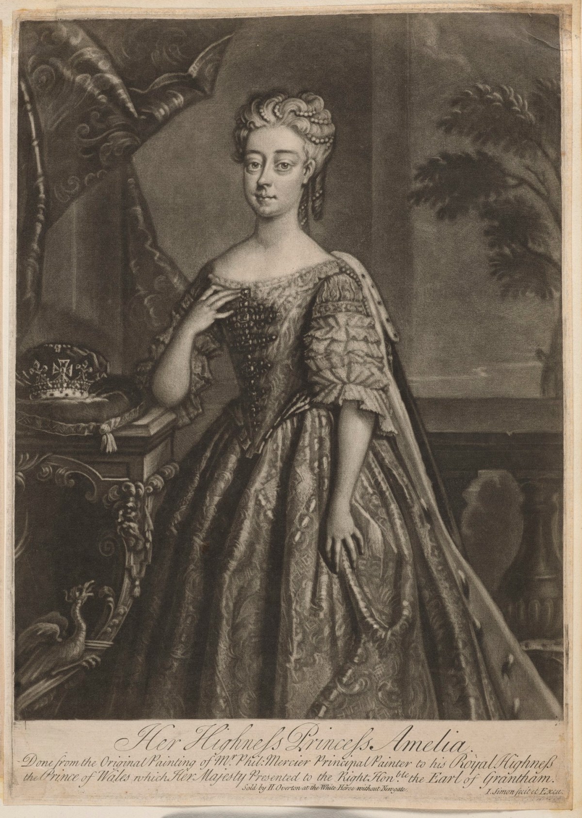 Philip Mercier, Princess Amelia