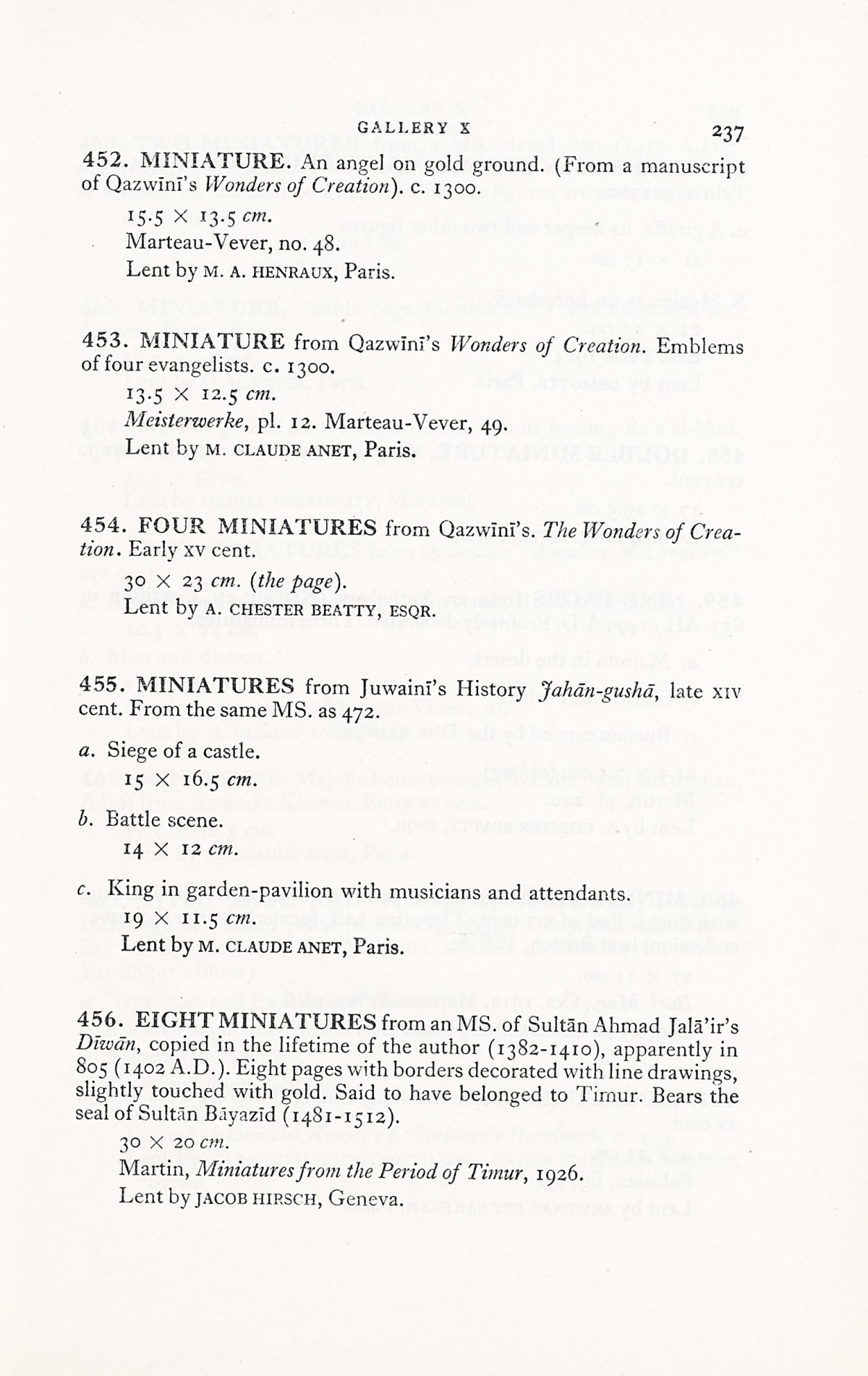 Page 265 of 1931 - International Exhibition of Persian Art